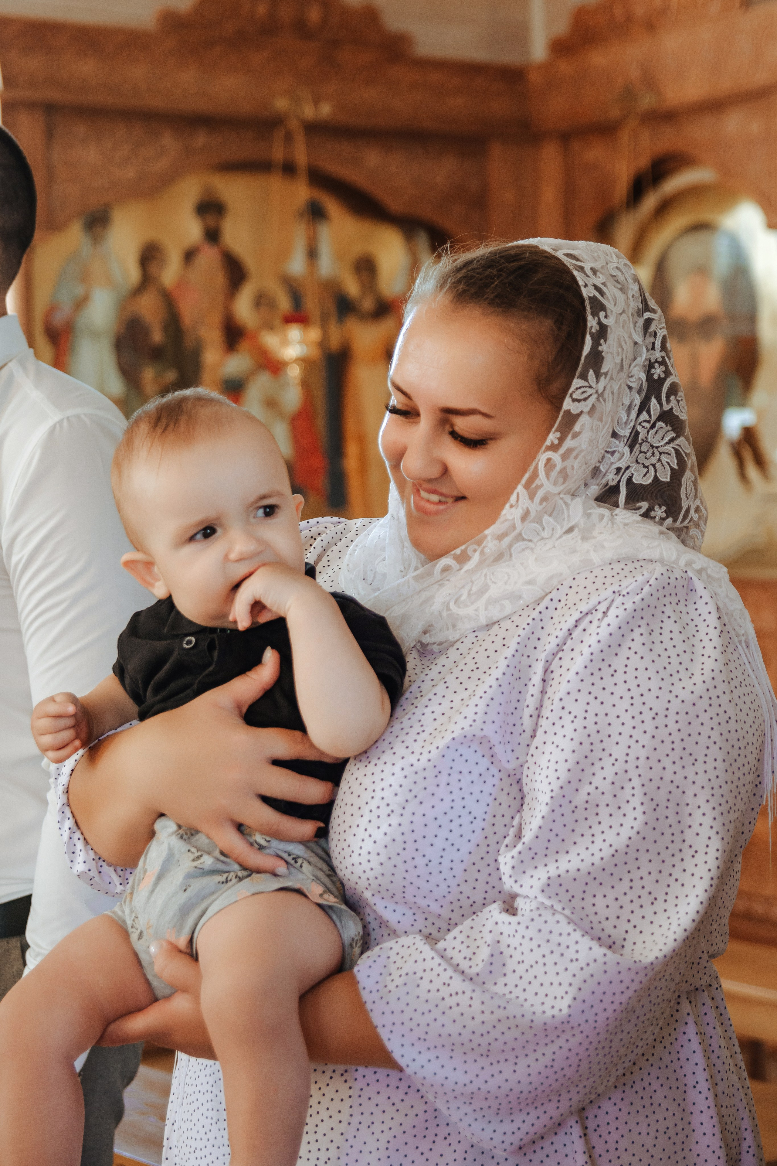 Крещение Демьяна. Семейный и детский фотограф Кущ Наташа