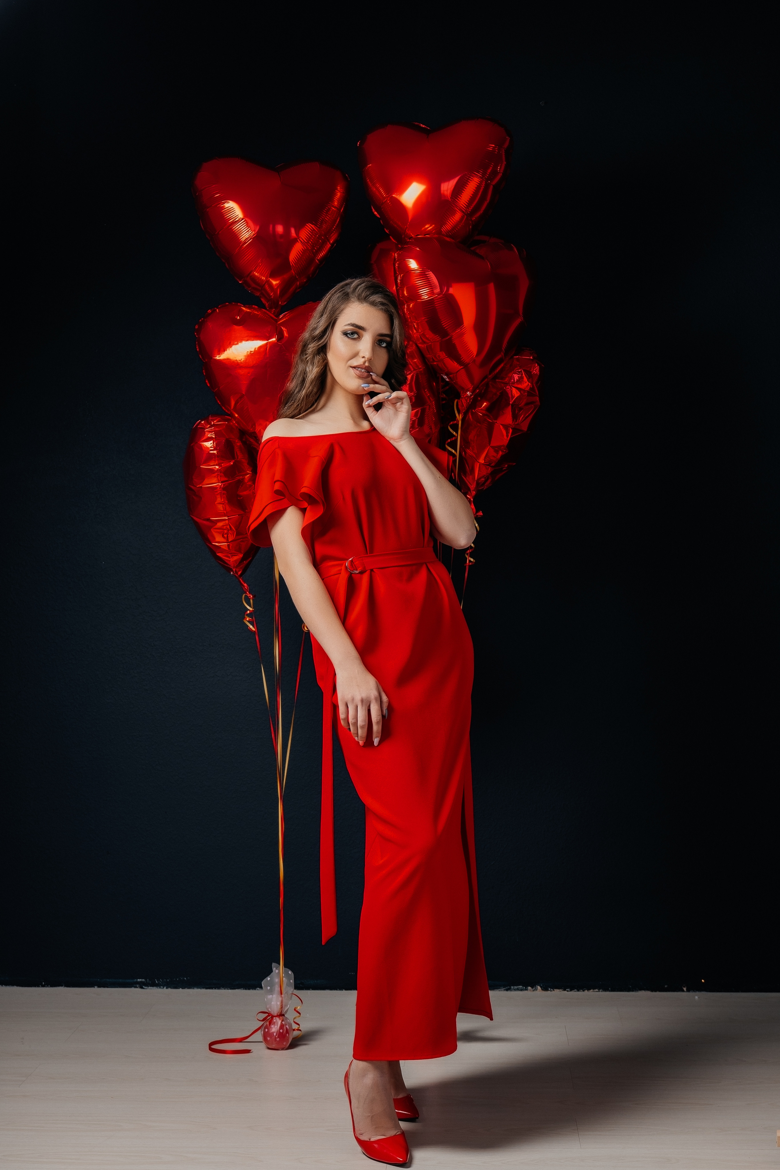 Диана, День Святого Валентина. Фотограф женского портрета, беременности и материнства Харькова Елена