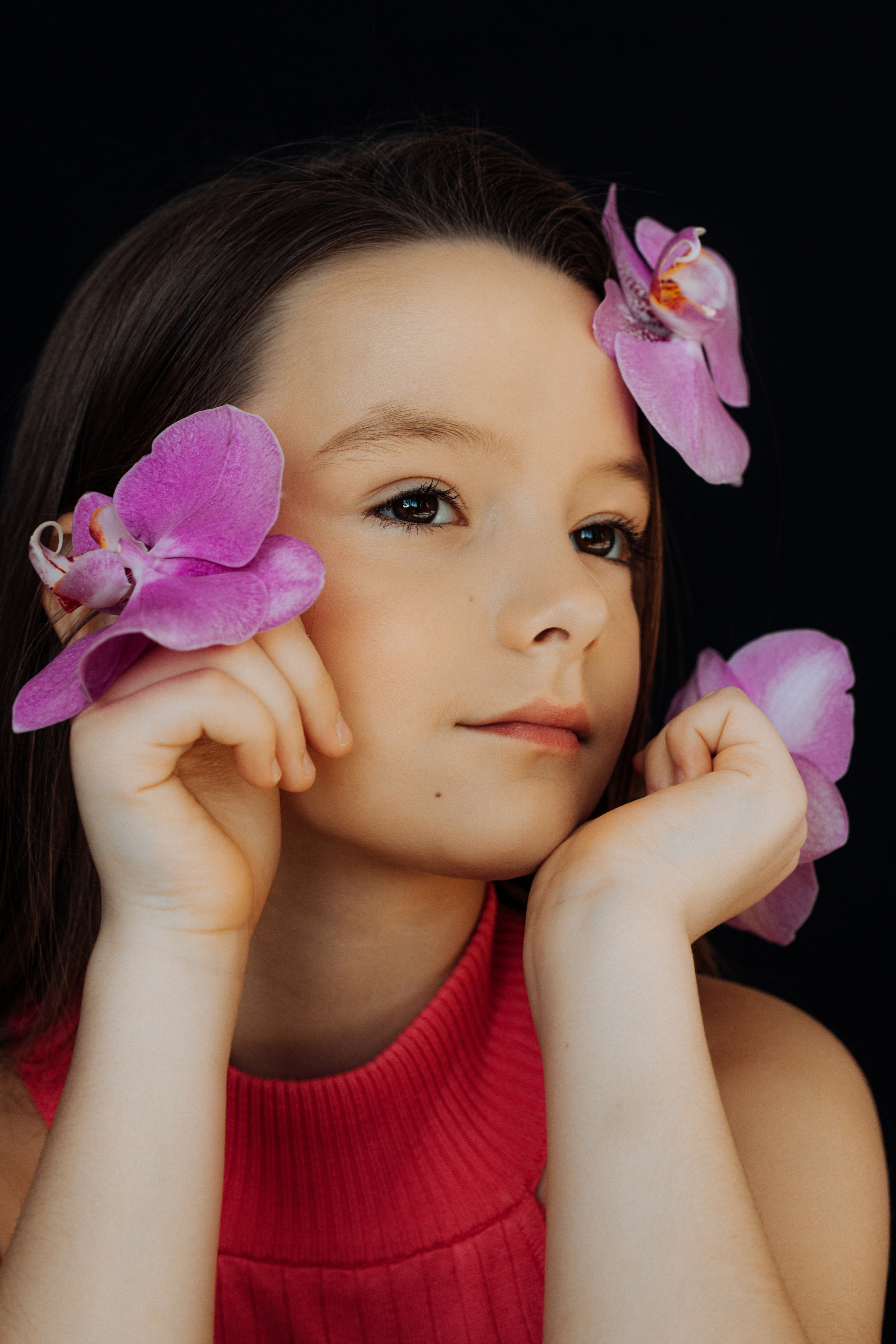 Детский фотодень, цветы. Фотограф женского портрета, беременности и материнства Харькова Елена