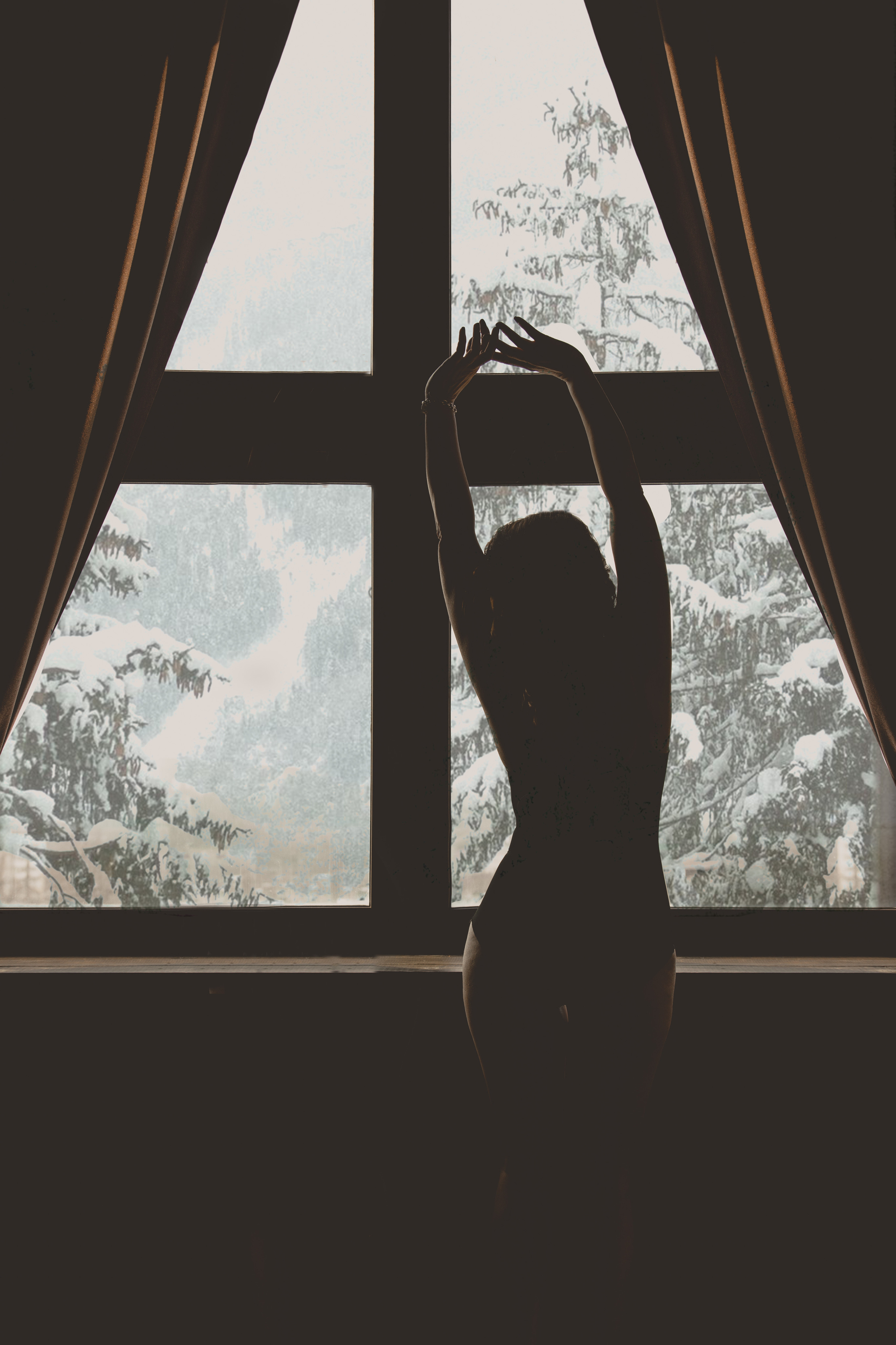 Марина, новогодняя фотосессия 2022. Фотограф женского портрета, беременности и материнства Харькова Елена