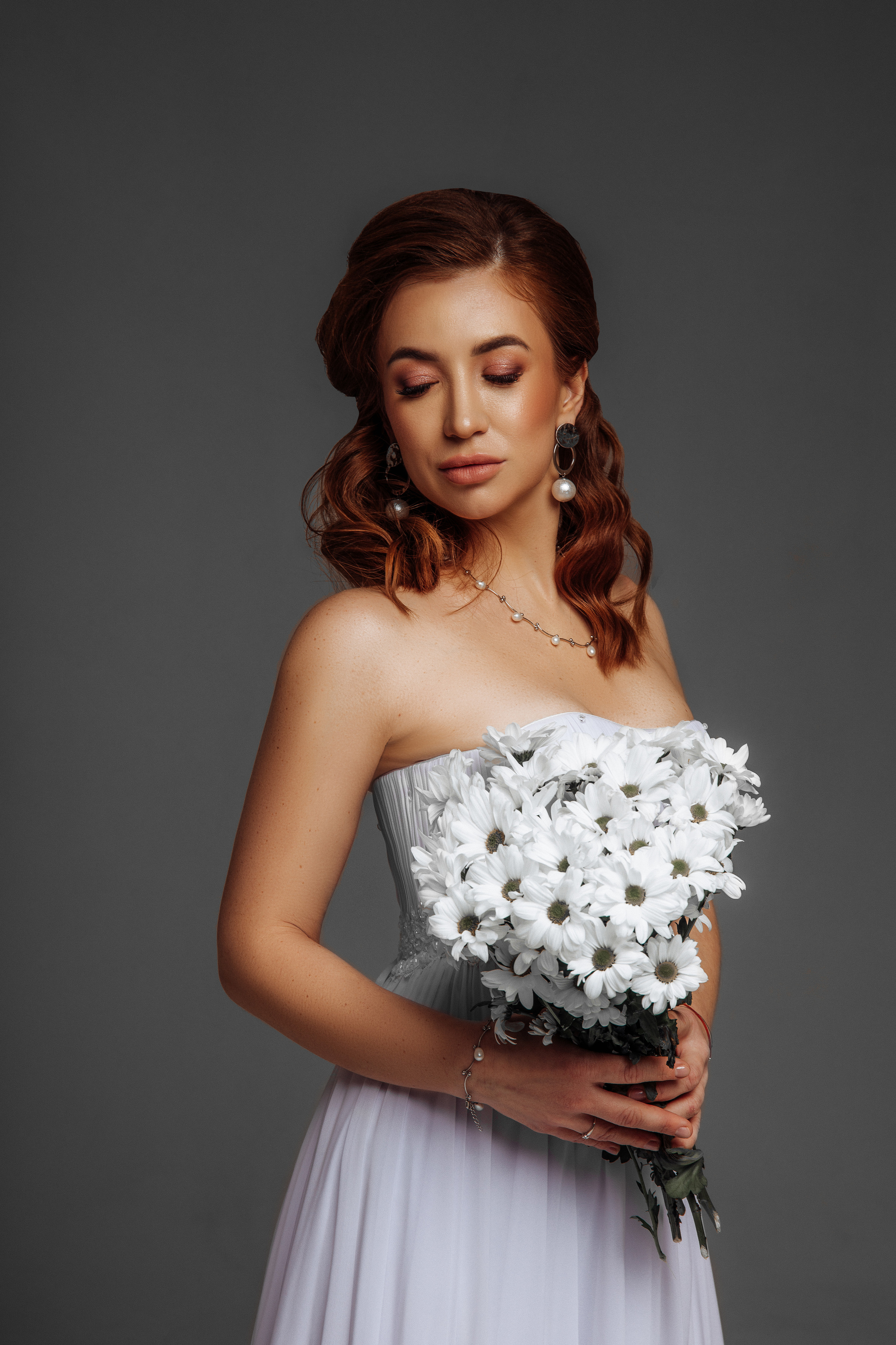 Елена, свадебная съемка в стиле минимализм. Фотограф женского портрета, беременности и материнства Харькова Елена