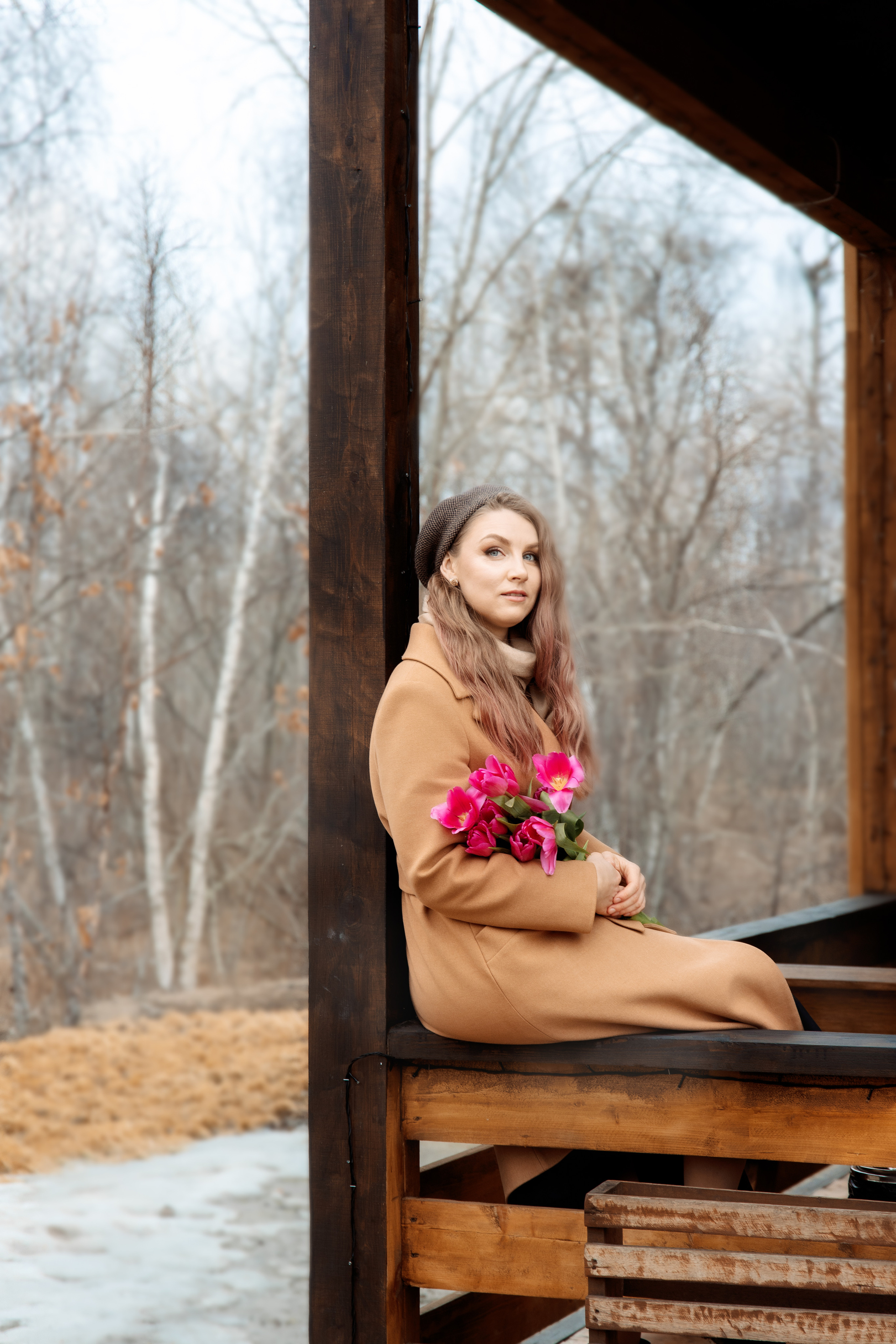 Прогулка в парке Озера, Екатерина. Фотограф женского портрета, беременности и материнства Харькова Елена