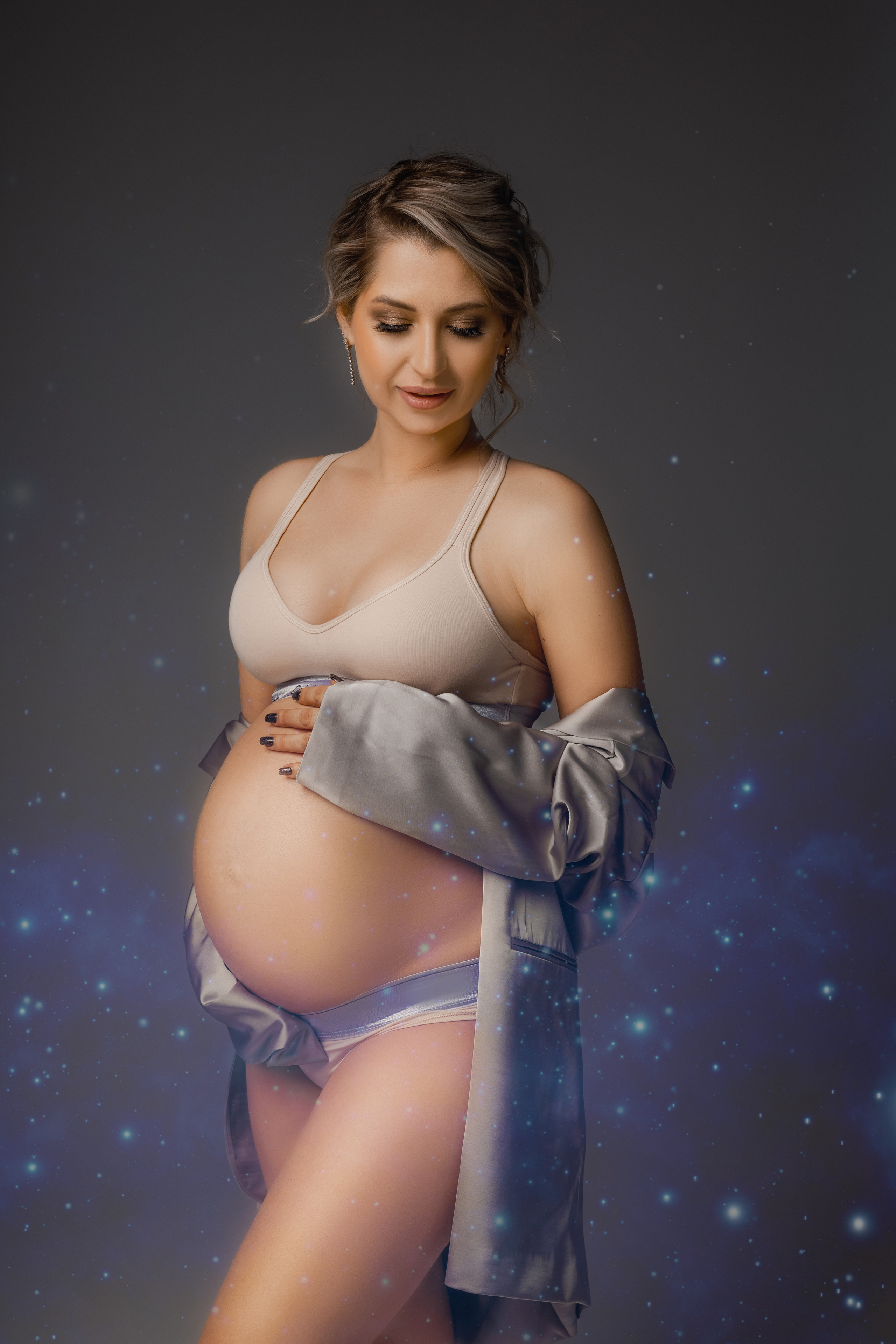 Полина, съемка беременности. Фотограф женского портрета, беременности и материнства Харькова Елена