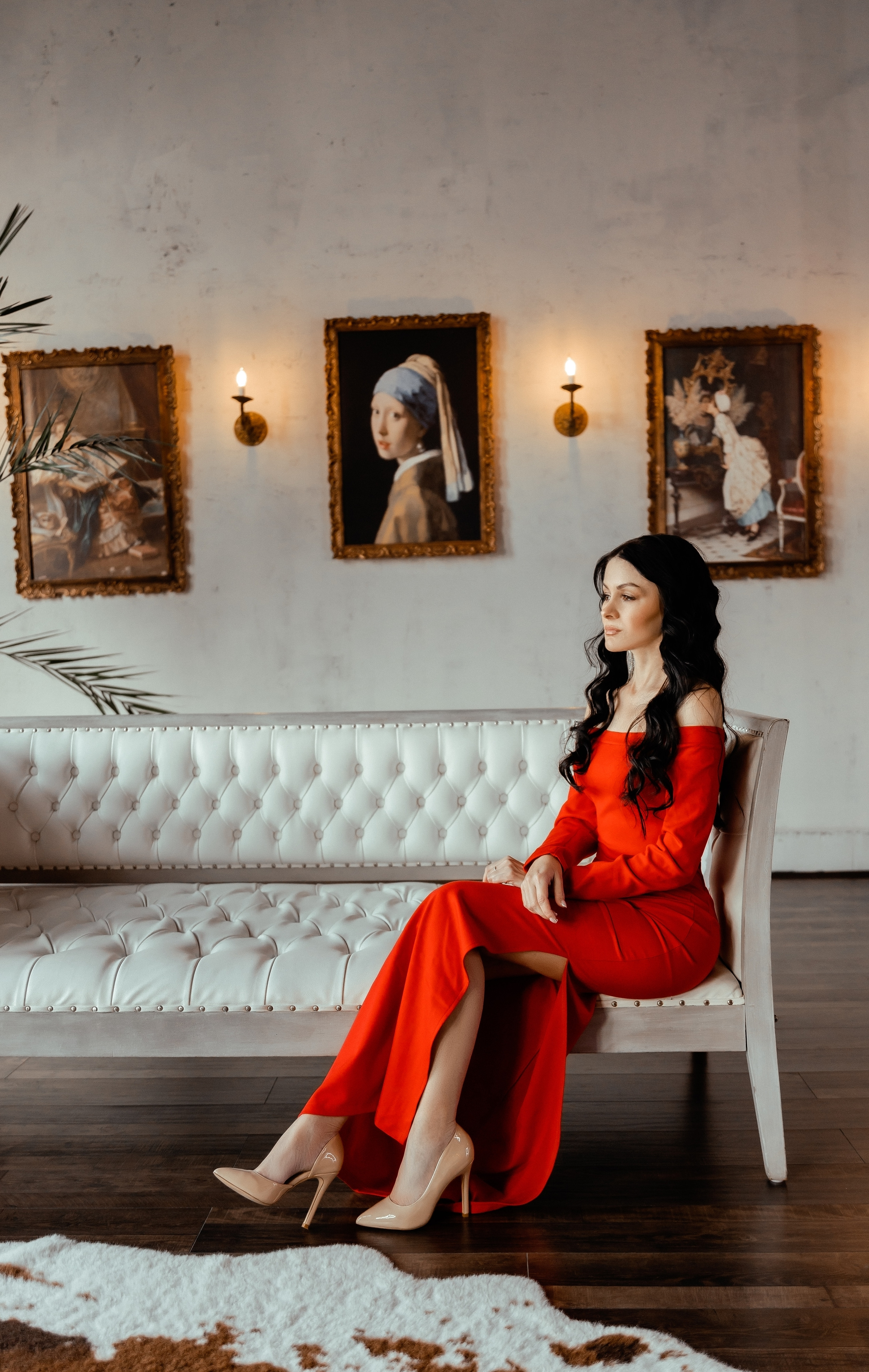 Ольга, Новогодний фотодень 2022. Фотограф женского портрета, беременности и материнства Харькова Елена