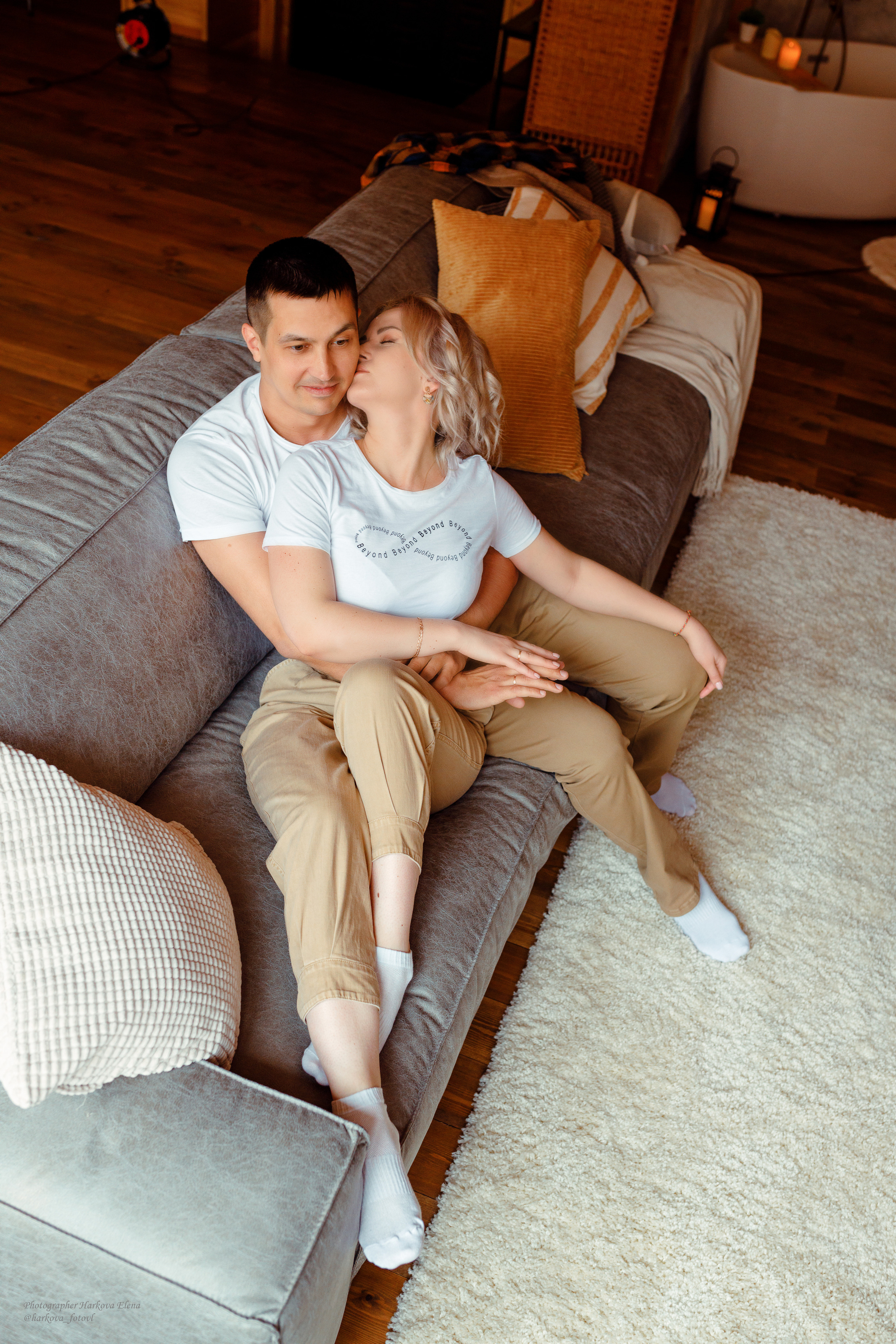 Оля и Константин, Love Story. Фотограф женского портрета, беременности и материнства Харькова Елена