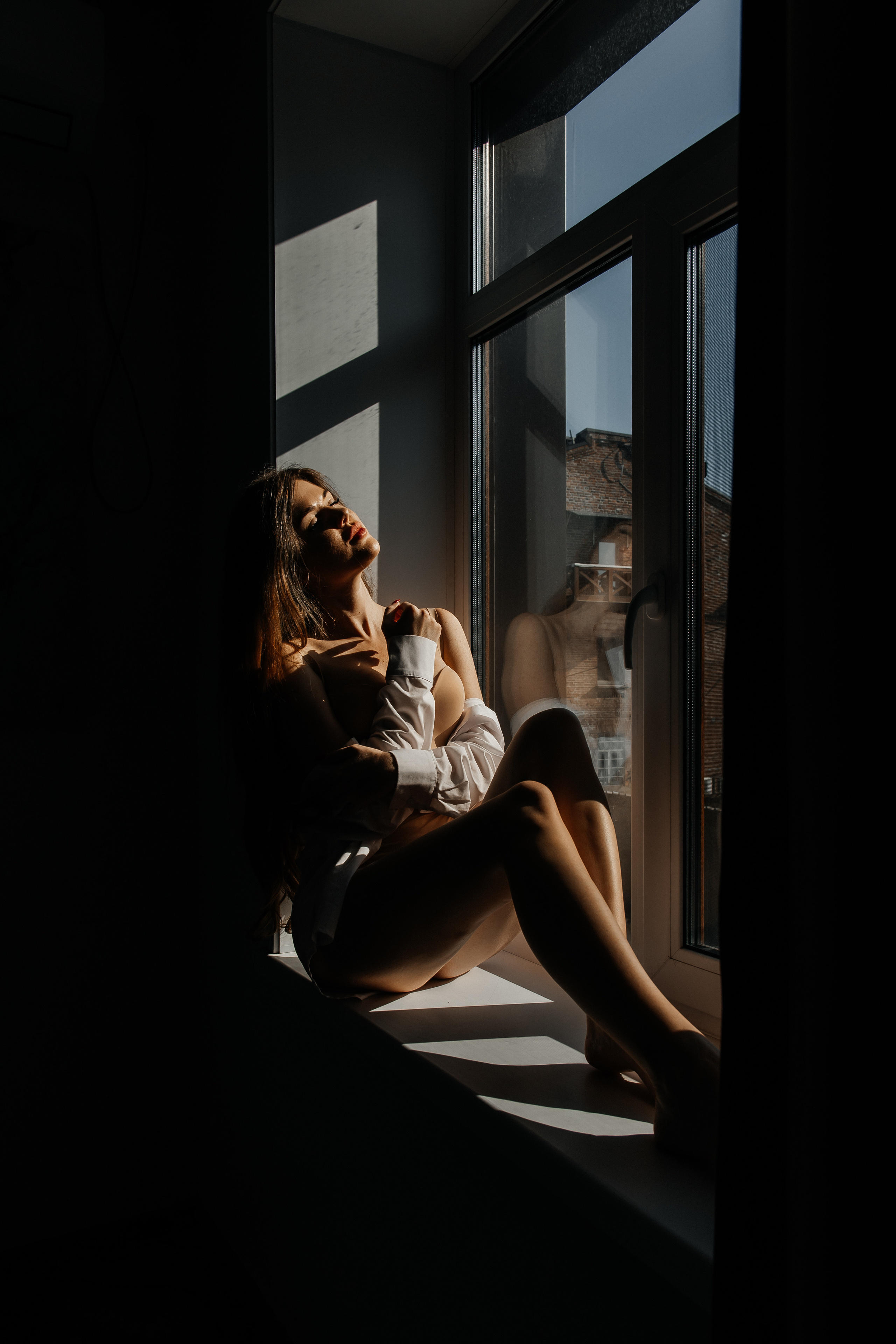 Дарья, съемка в отеле VP. Фотограф женского портрета, беременности и материнства Харькова Елена