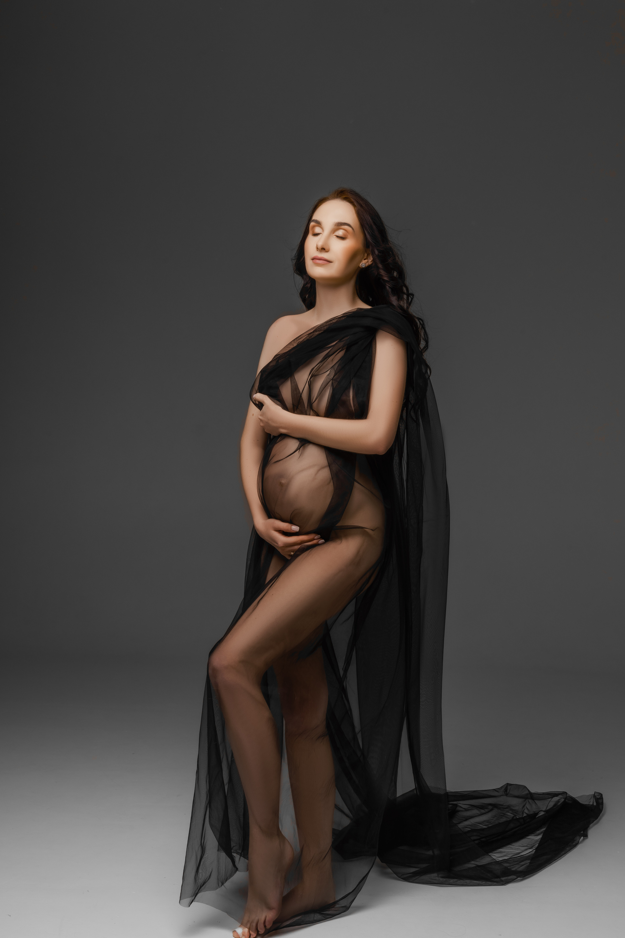 Екатерина, беременность в стиле Vogue. Фотограф женского портрета, беременности и материнства Харькова Елена