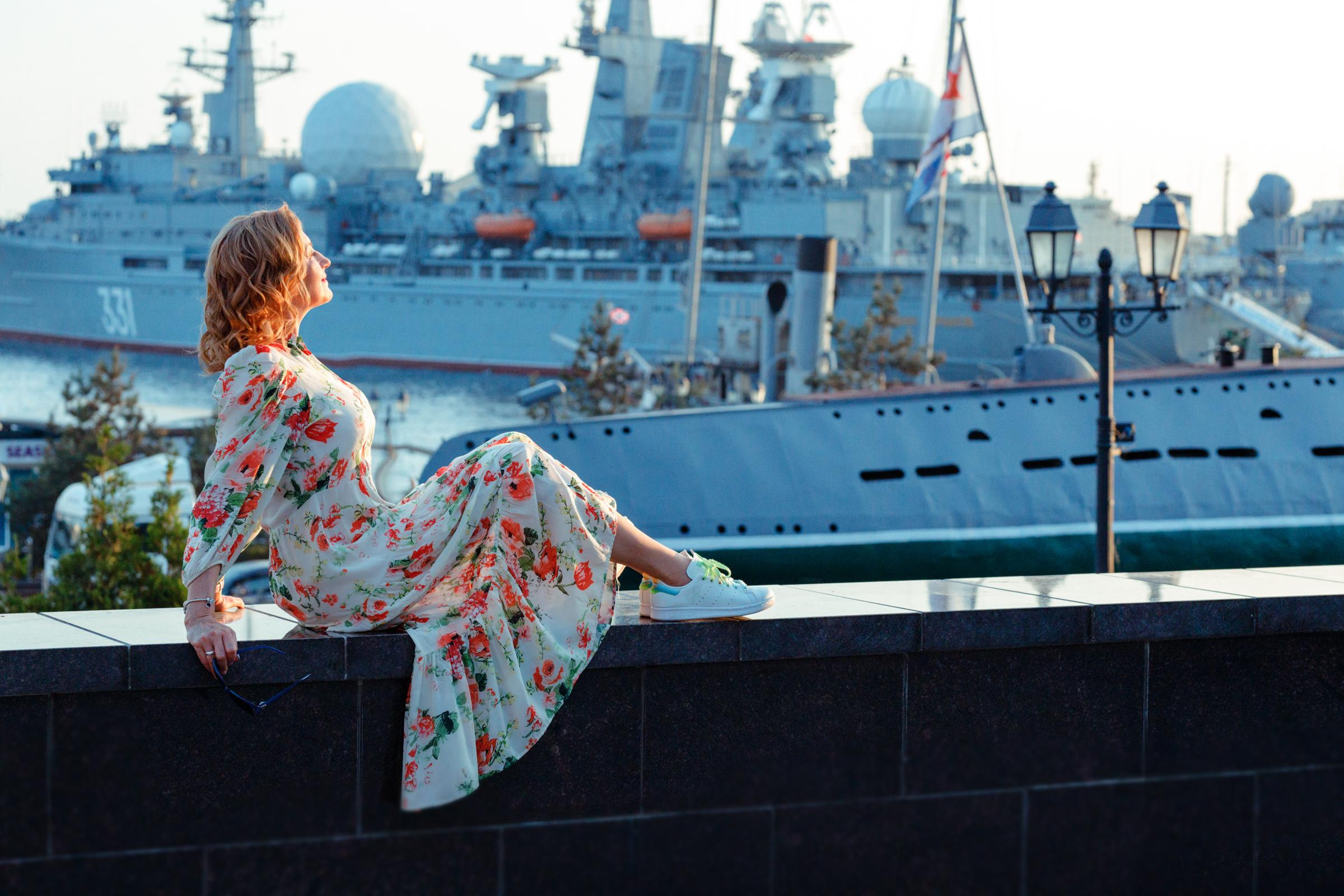 Фотопрогулка Эльвиры во Владивостоке. Фотограф женского портрета, беременности и материнства Харькова Елена