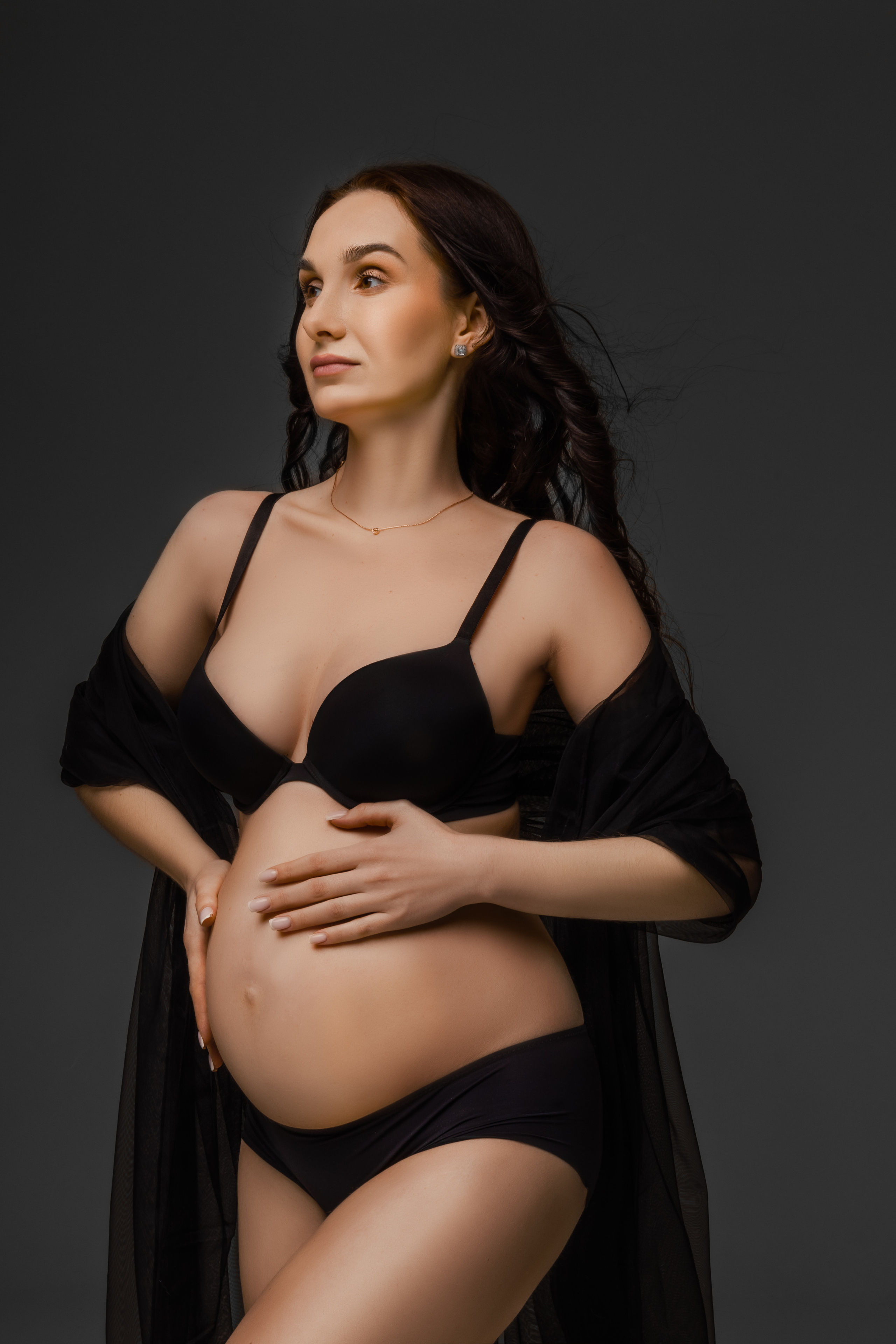 Екатерина, беременность в стиле Vogue. Фотограф женского портрета, беременности и материнства Харькова Елена