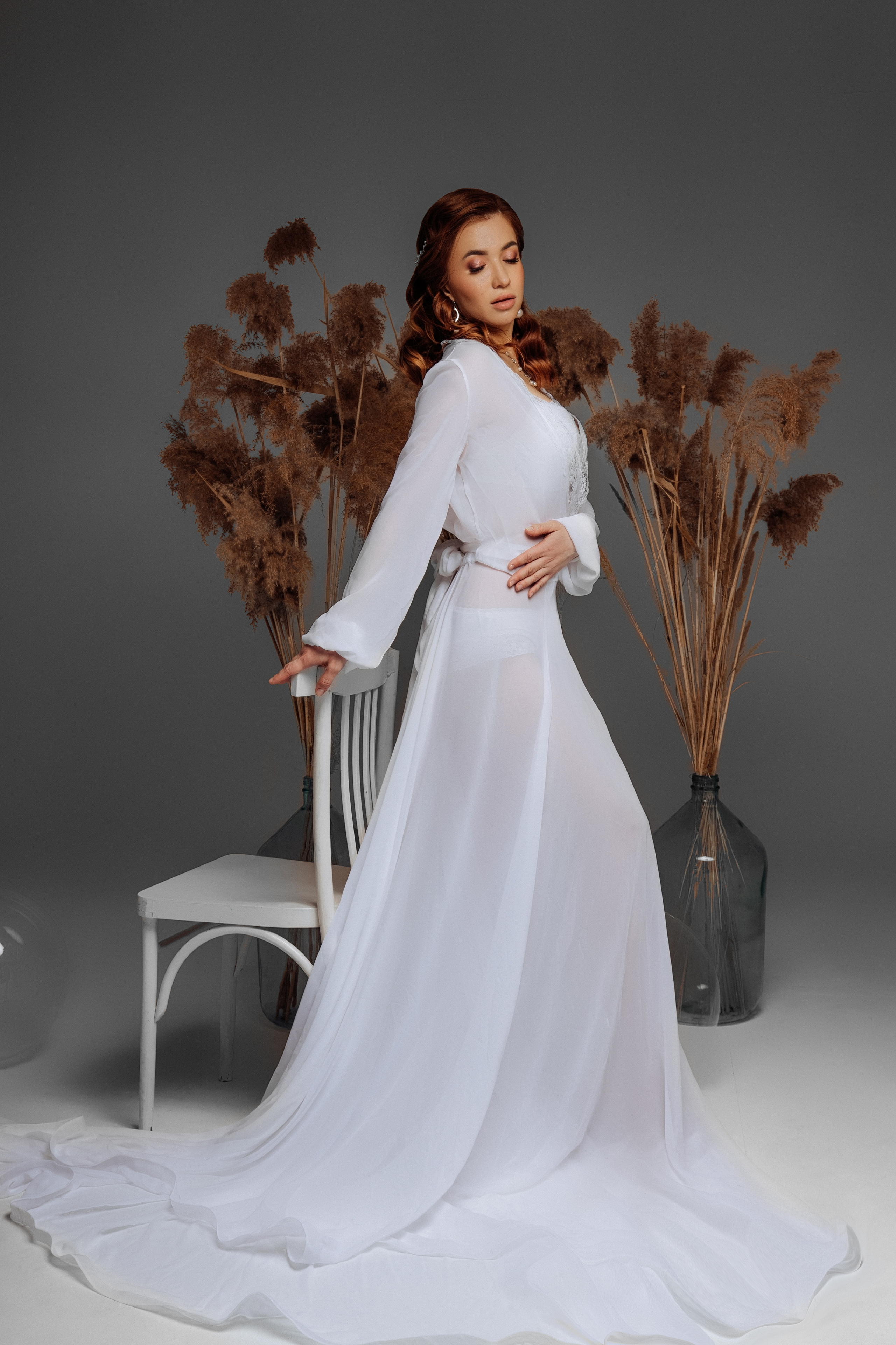 Елена, свадебная съемка в стиле минимализм. Фотограф женского портрета, беременности и материнства Харькова Елена