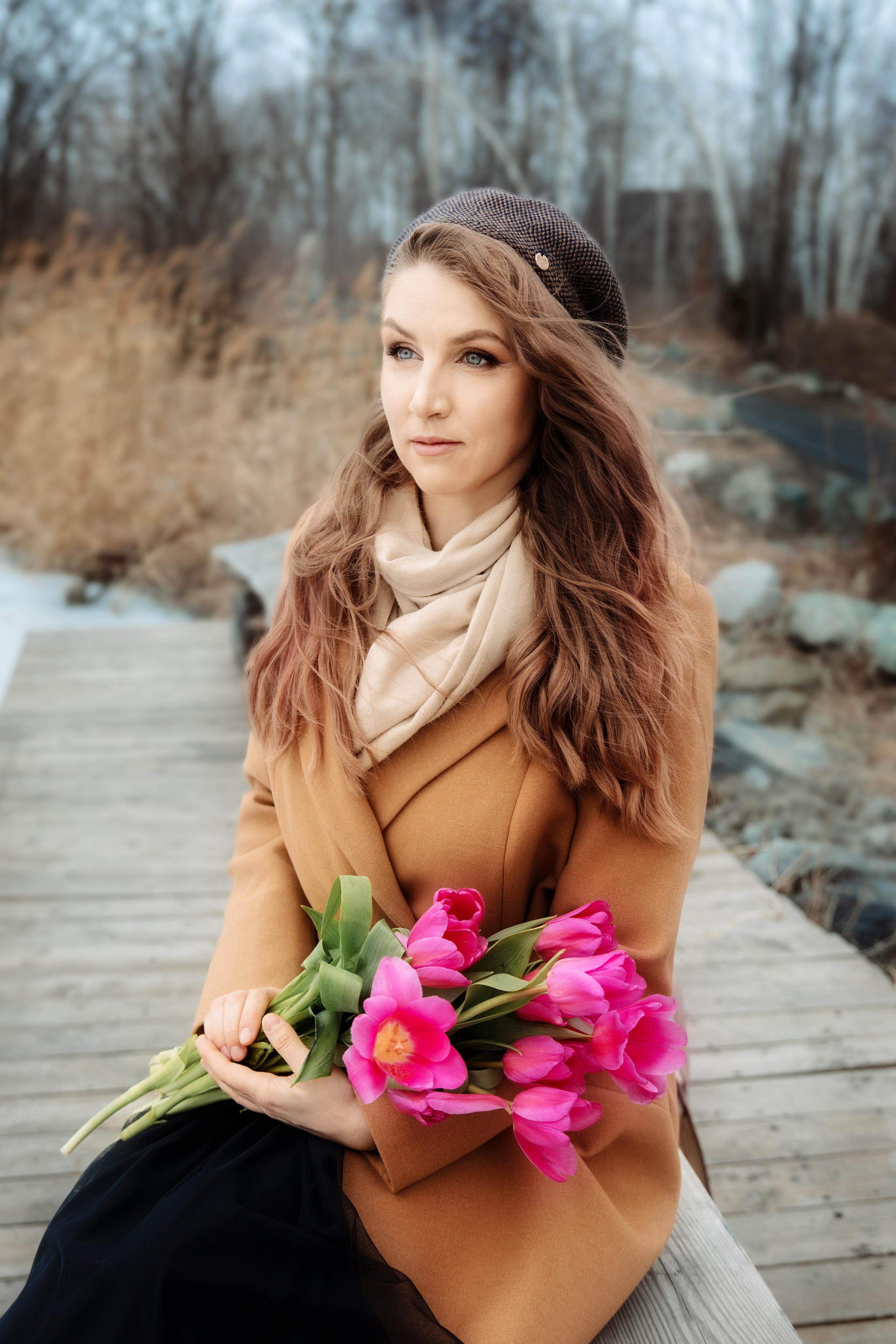 Прогулка в парке Озера, Екатерина. Фотограф женского портрета, беременности и материнства Харькова Елена