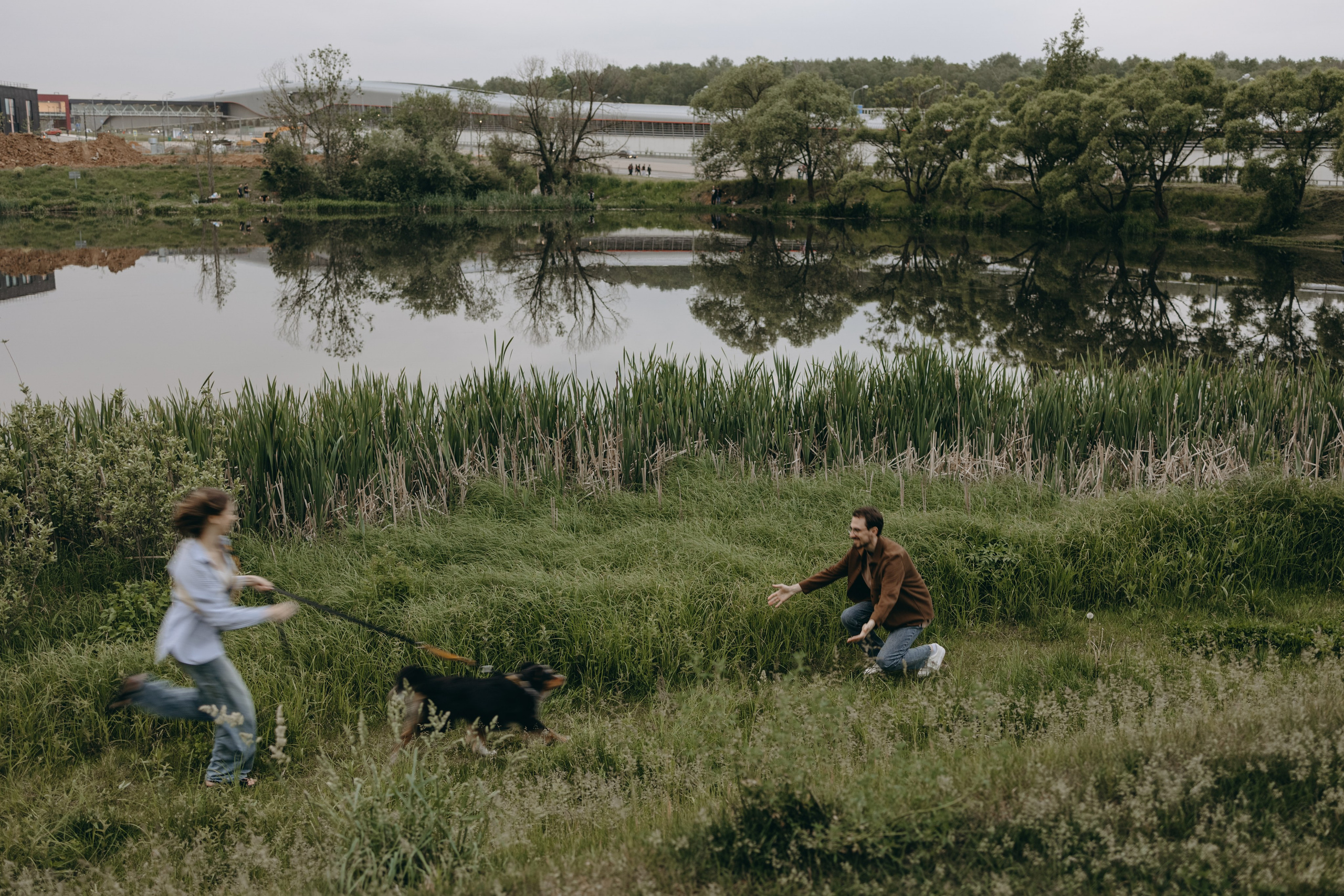 Настя, Никита и их Гром и Мяу. Фотограф — Анималист | Санкт-Петербург