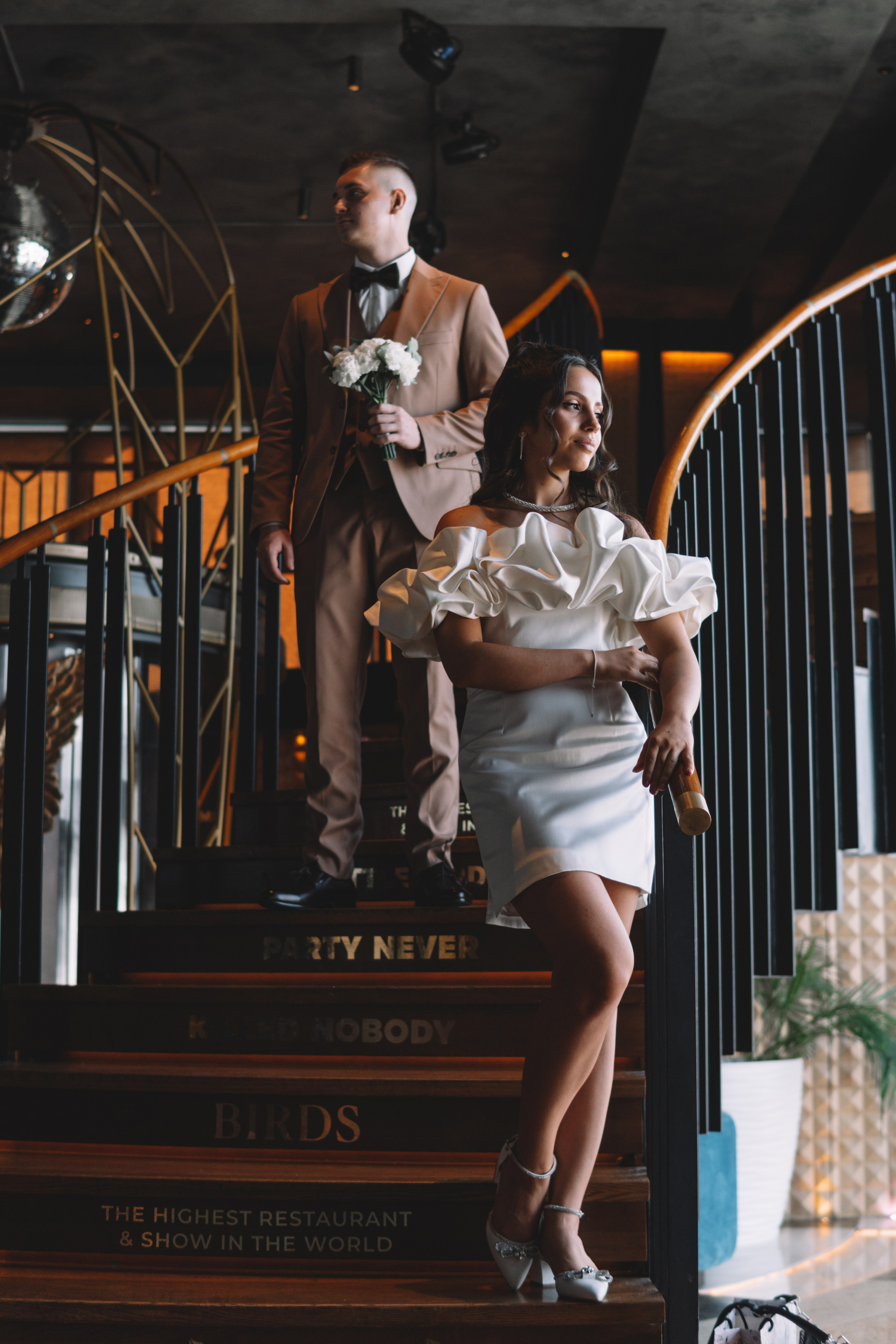 Свадебная фотосессия Москва сити. Фотограф Наталья Воронина Москва