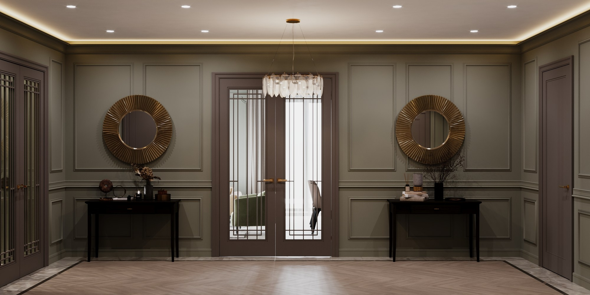 Холл зеленый Финал. Визуализатор Векшина Елена