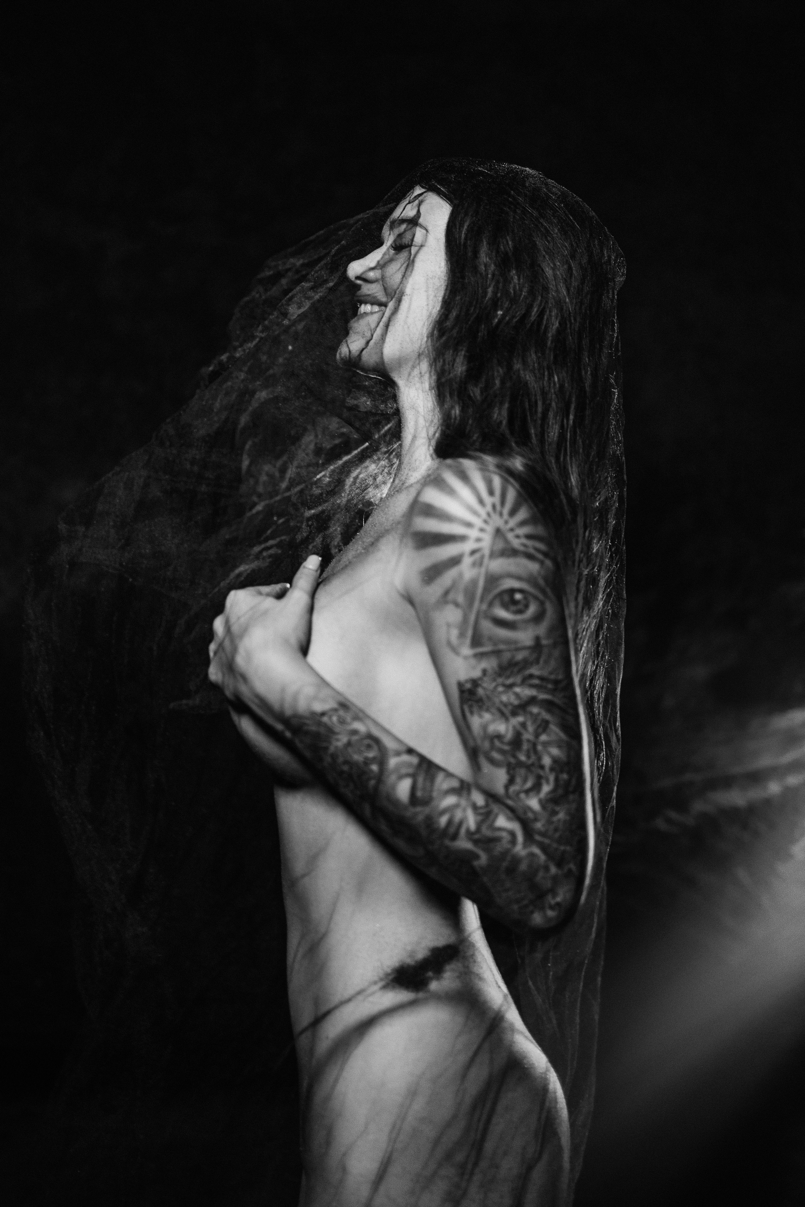 Black Angel. Профессиональный фотограф Нурмиева Вероника