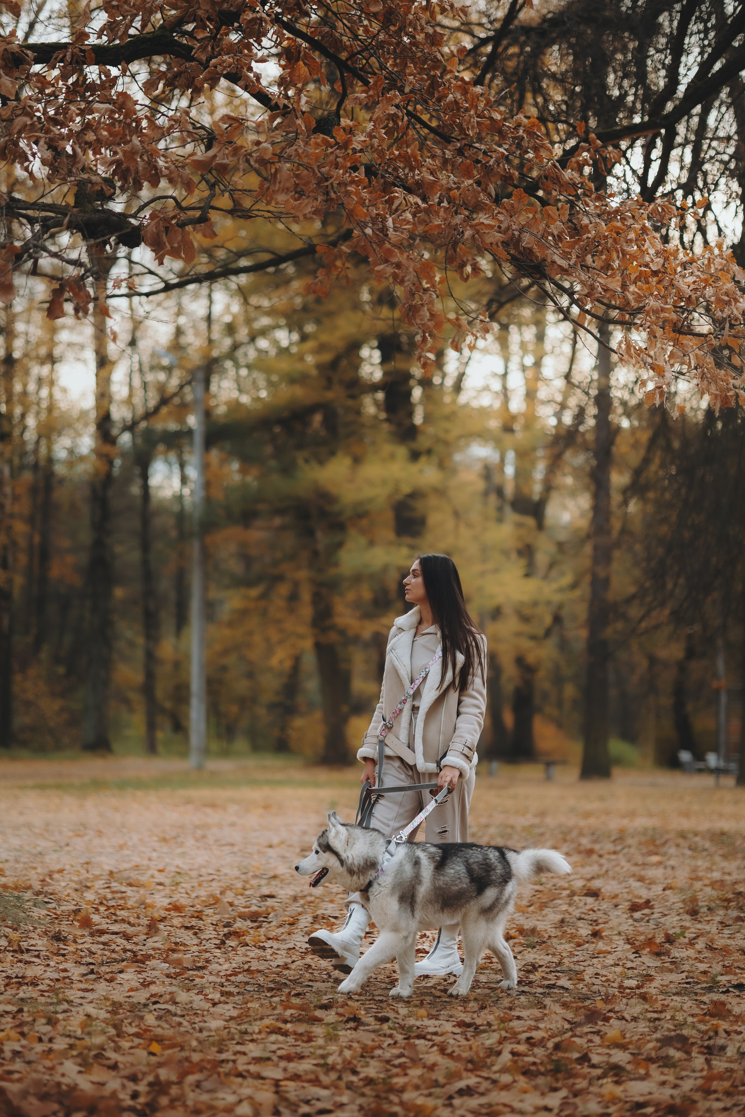 Настя и Айс. Фотограф-анималист в Санкт-Петербурге Алина Яхонт
