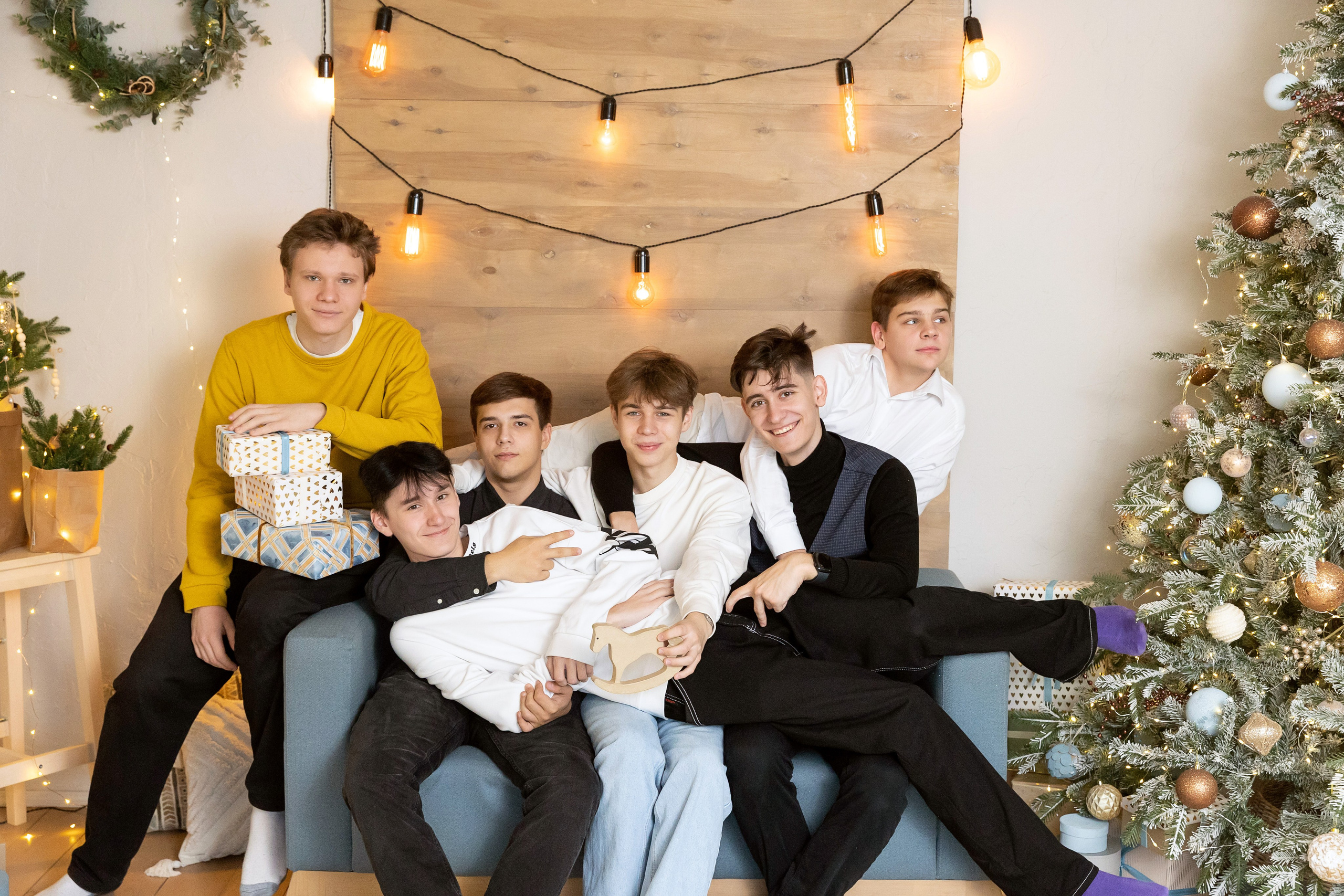 Новогодняя фотосессия 11Б. Семейный, детский, школьный фотограф в Благовещенске Яна Белоусова