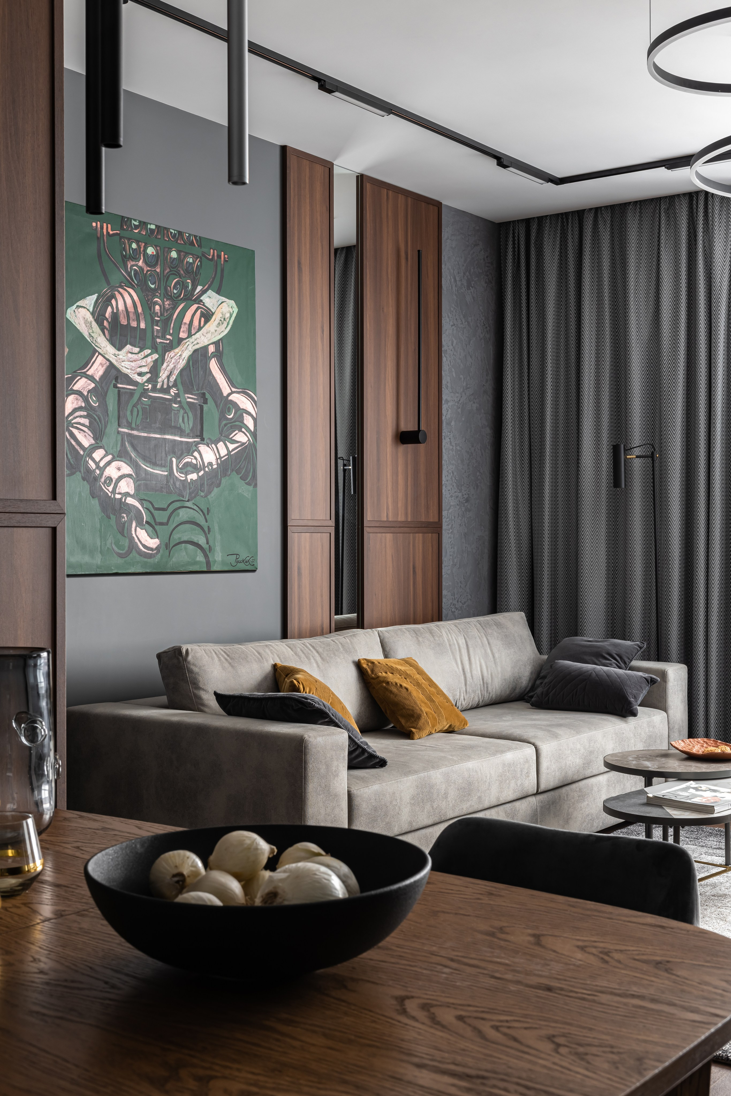 Квартира на Октябрьском. Дизайнер/стилист Анна Исупова. Иван Благушин. Интерьерный и архитектурный фотограф в Москве и Санкт-Петербурге