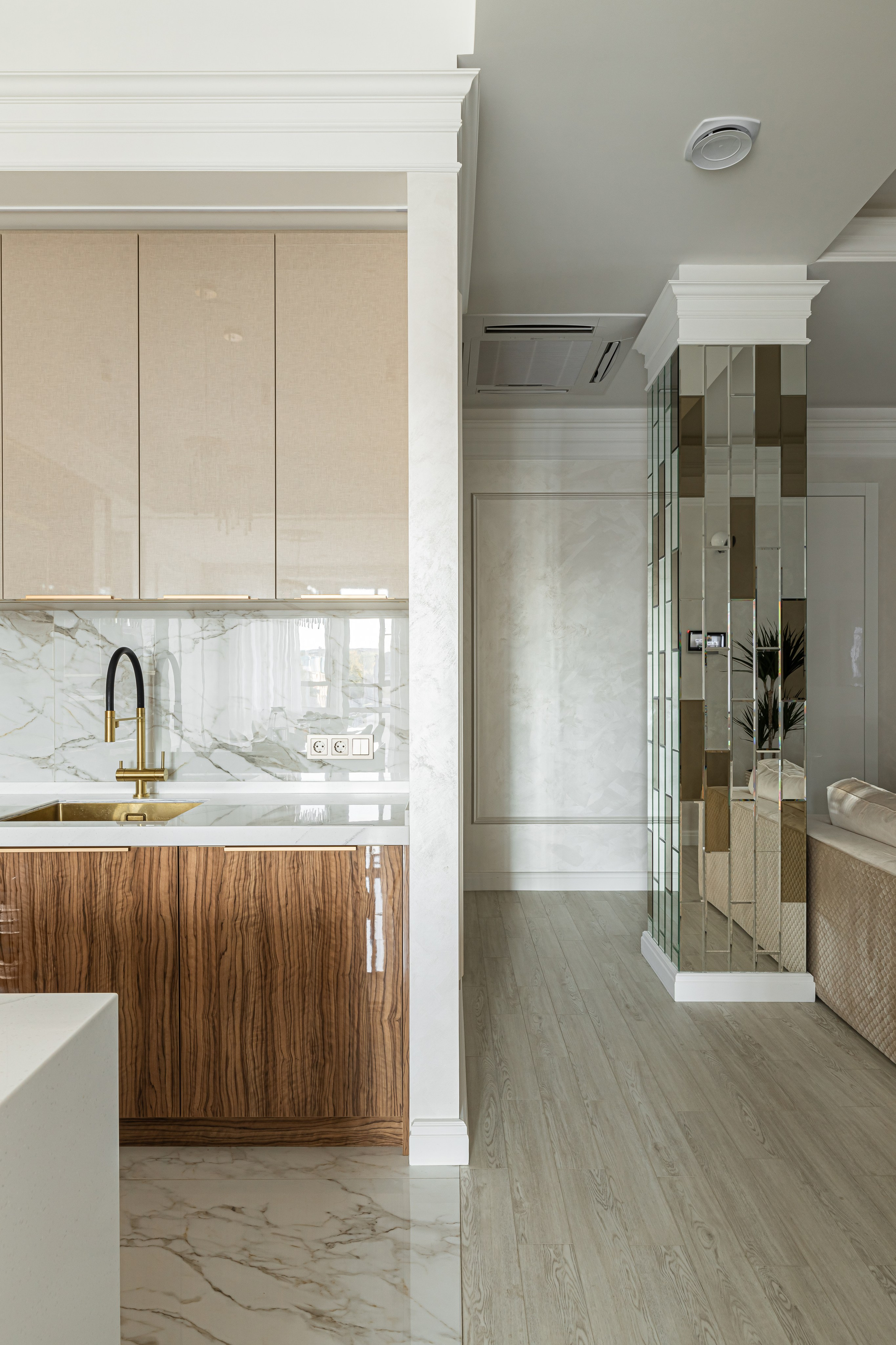 3-х комнатная квартира. Дизайнер Андрей Андреевский. Иван Благушин. Интерьерный и архитектурный фотограф в Москве и Санкт-Петербурге