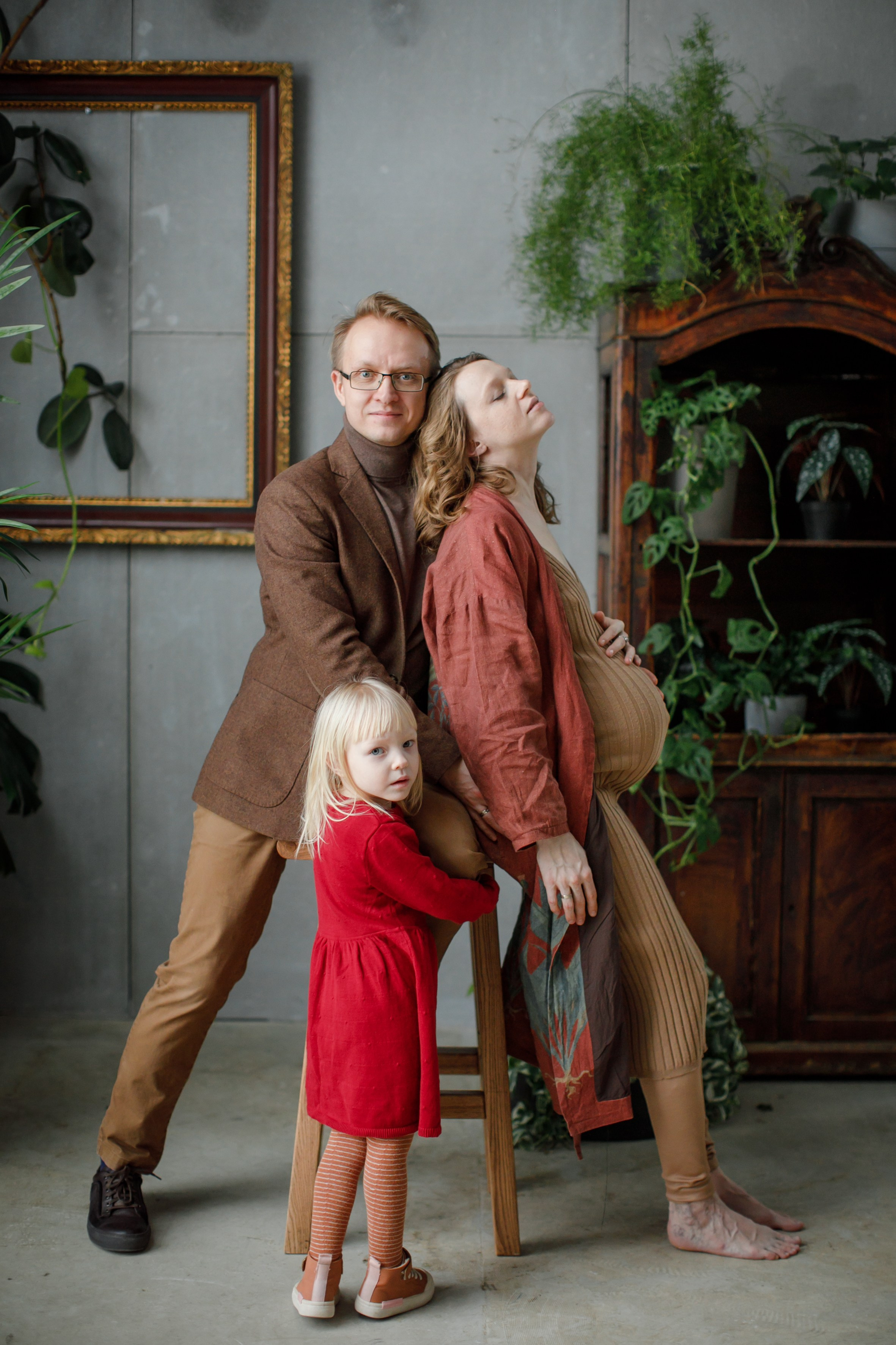 Семейное. Анюта, Даня и дети. Школьные альбомы, Семейные съемки, Портреты, Фотограф Елена Кузнецова