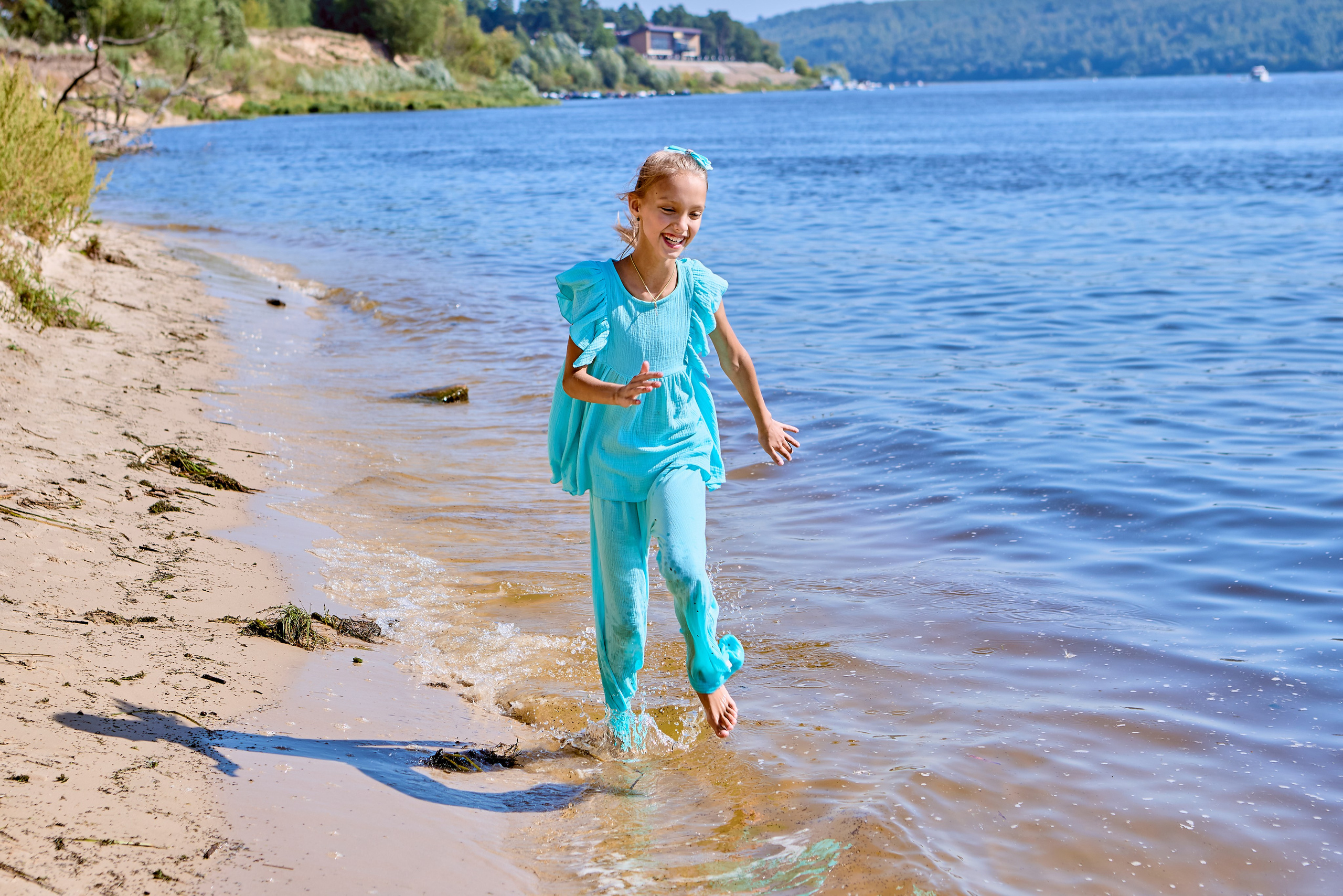 Семейная фотосессия в последний день лета