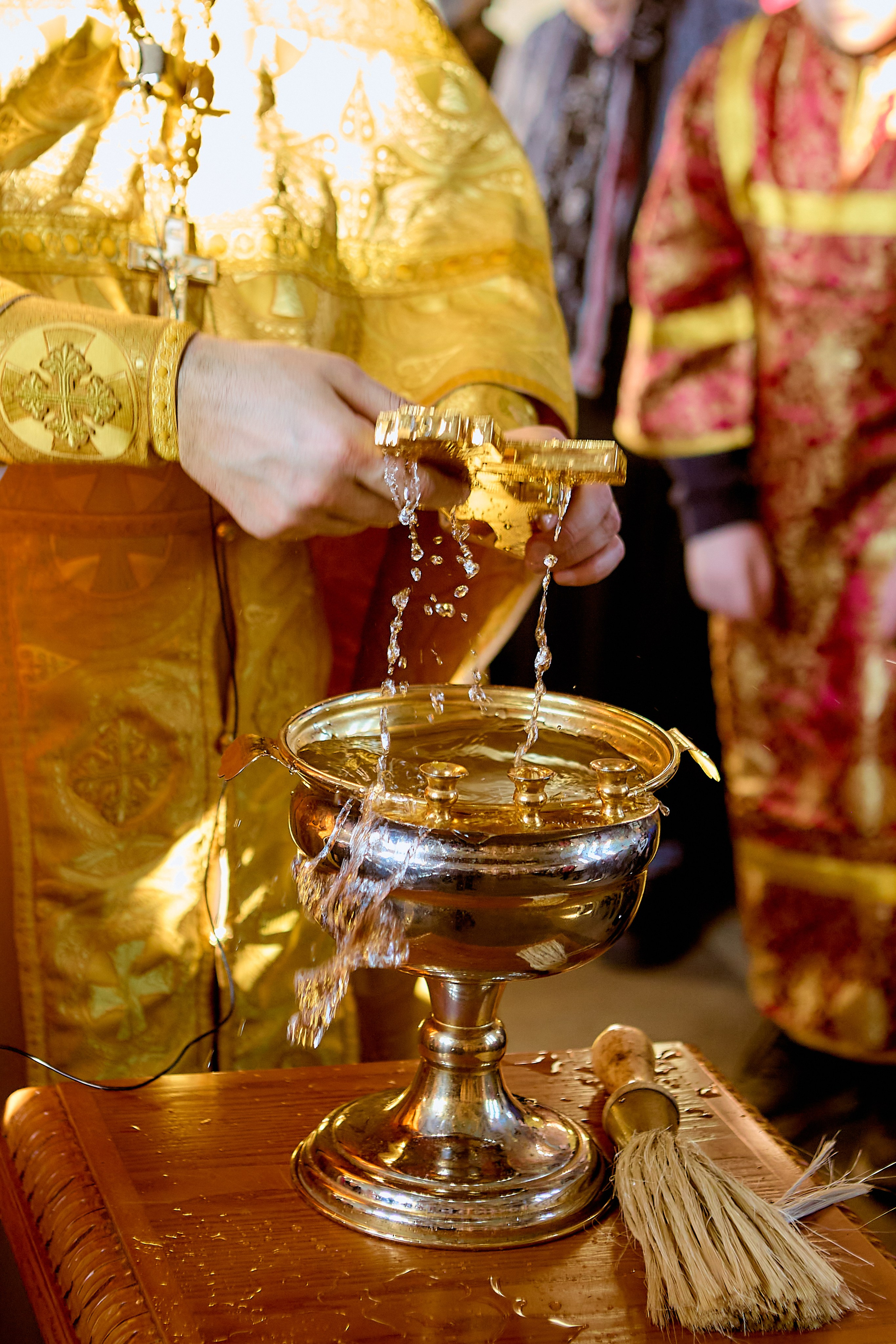 Водосвятный молебен. Храм Преподобного Серафима Саровского. Г. Дзержинск. Фотограф Николай Голованов.