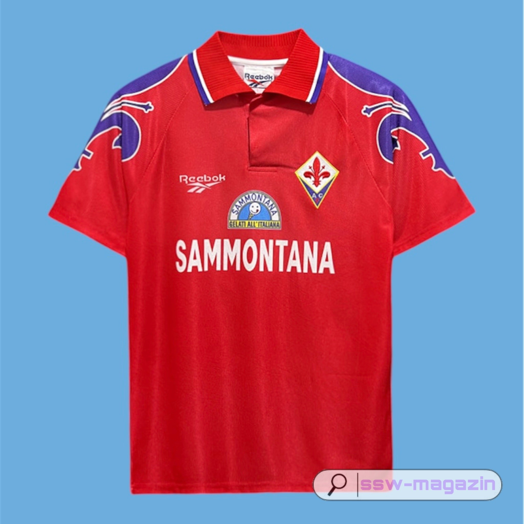 Футболка Florence 1995-1996. Футбольный магазин — ssw_magazin