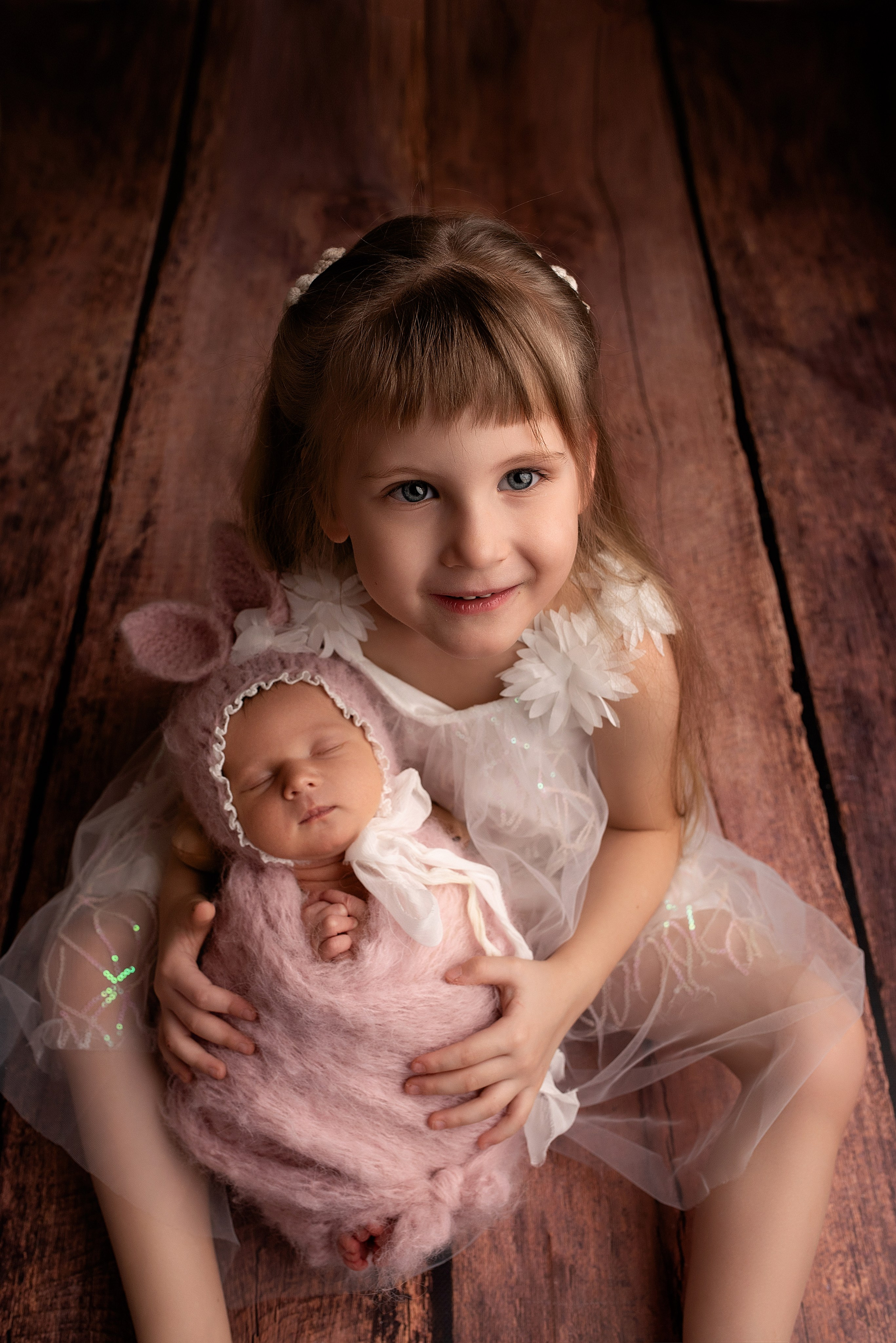 Новорождённые девочки. Детский фотограф новорождённых в Минске Боровик Екатерина