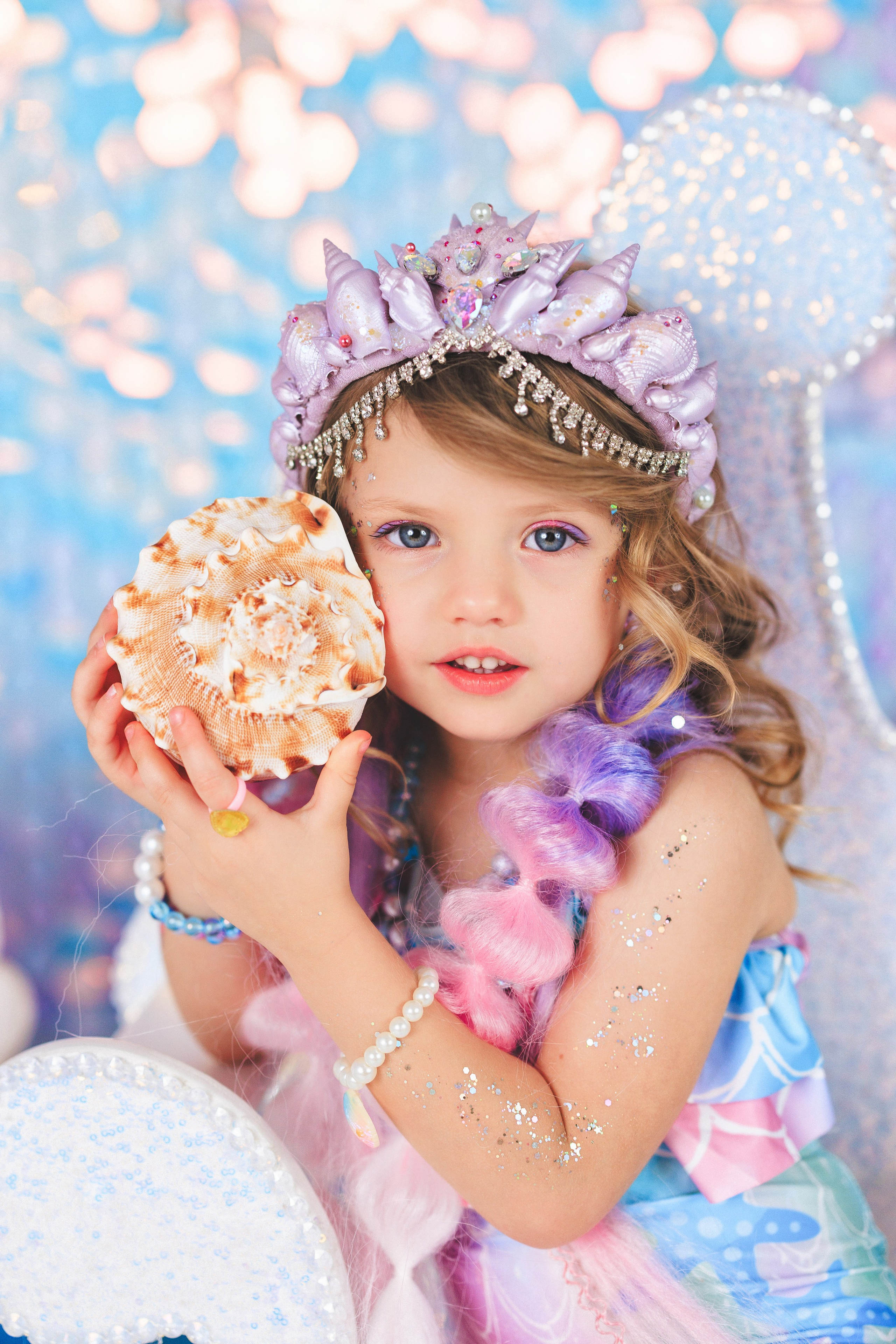 Детская фотосессия в образе «РУСАЛОЧКА», город Краснодар. Семейный и детский фотограф в Краснодаре Анна Трашкова