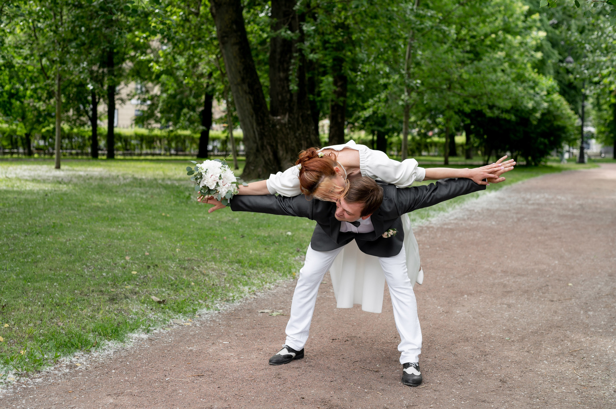 Юля и Даниил (свадебная фотосессия в Парке Победы и у Инженерного замка). Портретный, семейный и свадебный фотограф в Санкт-Петербурге и в Пушкине Ширяев Денис