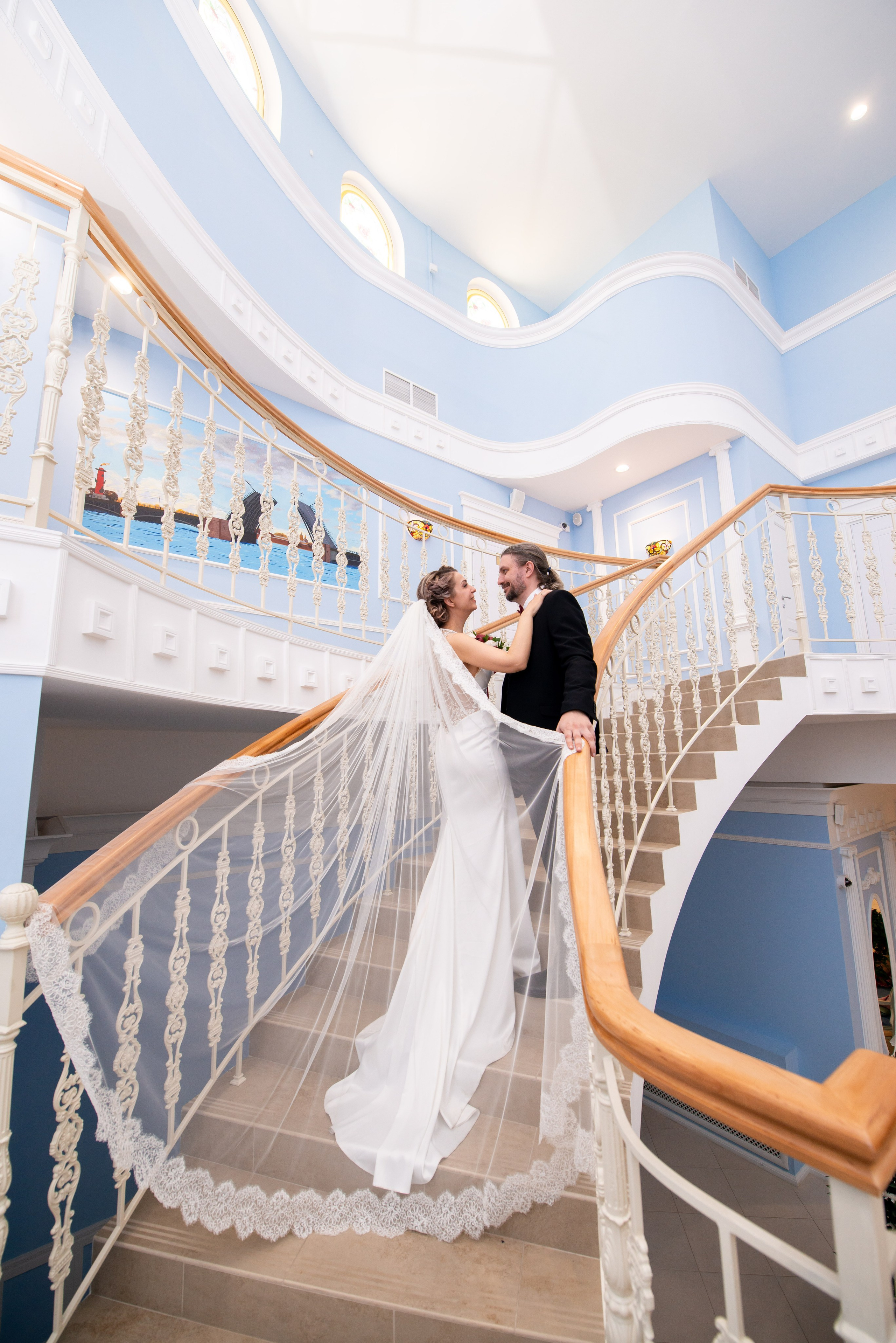 Юлия и Денис (фотосессия на Витебском вокзале и в Польском саду). Портретный, семейный и свадебный фотограф в Санкт-Петербурге и в Пушкине Ширяев Денис