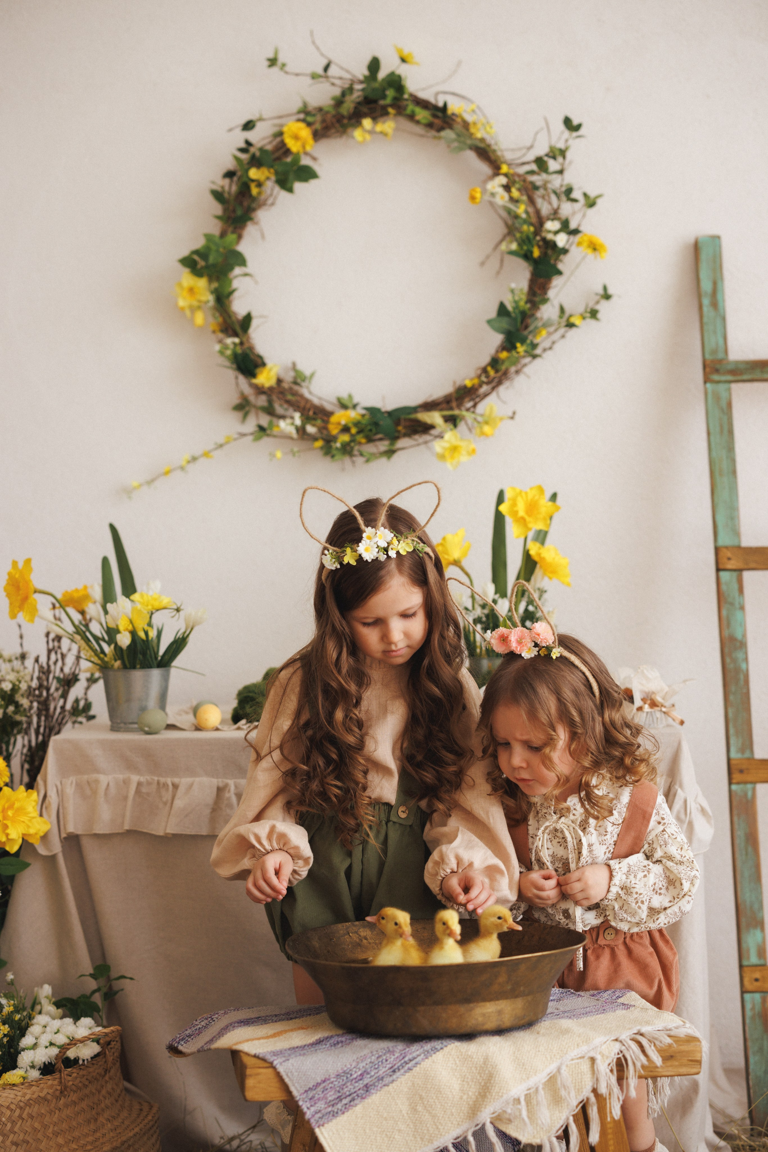 Пасхальная фотосессия в фотостудии «Mestone». Семейный и детский фотограф в Краснодаре Анна Трашкова