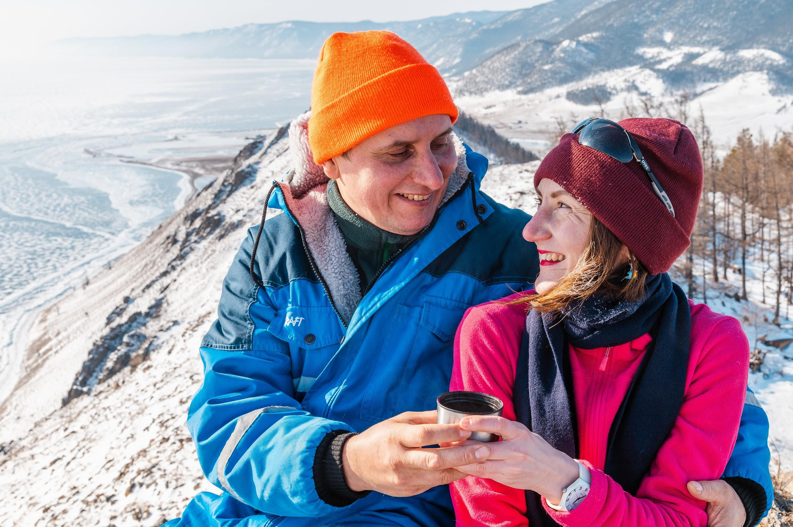 Съёмка тура по зимнему Байкалу. Семейный, портретный, репортажный фотограф lifestyle в Москве и Кирове