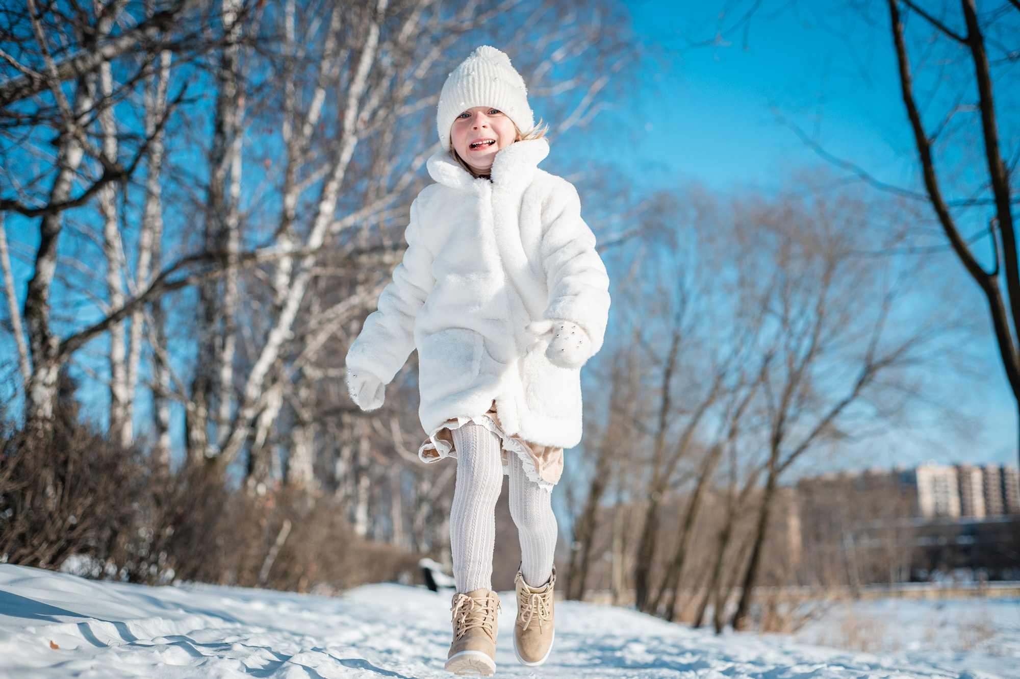 2021 Зимнняя фотопрогулка с детьми. Семейный, портретный, репортажный фотограф lifestyle в Москве и Кирове