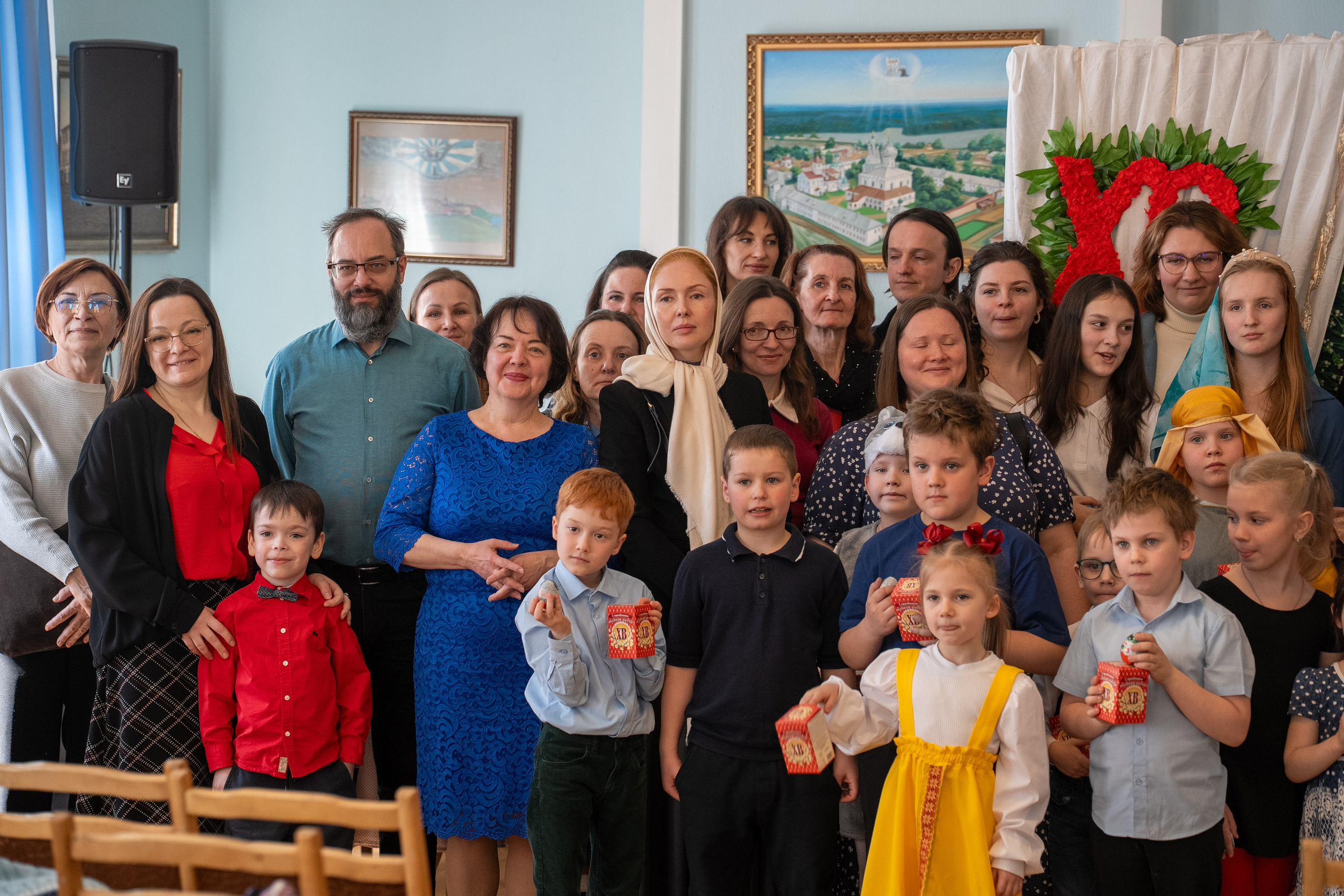 СВЕТЛАЯ ПАСХА В ВОСКРЕСНОЙ ШКОЛЕ. НИКОЛО-БОГОЯВЛЕНСКИЙ МОРСКОЙ СОБОР