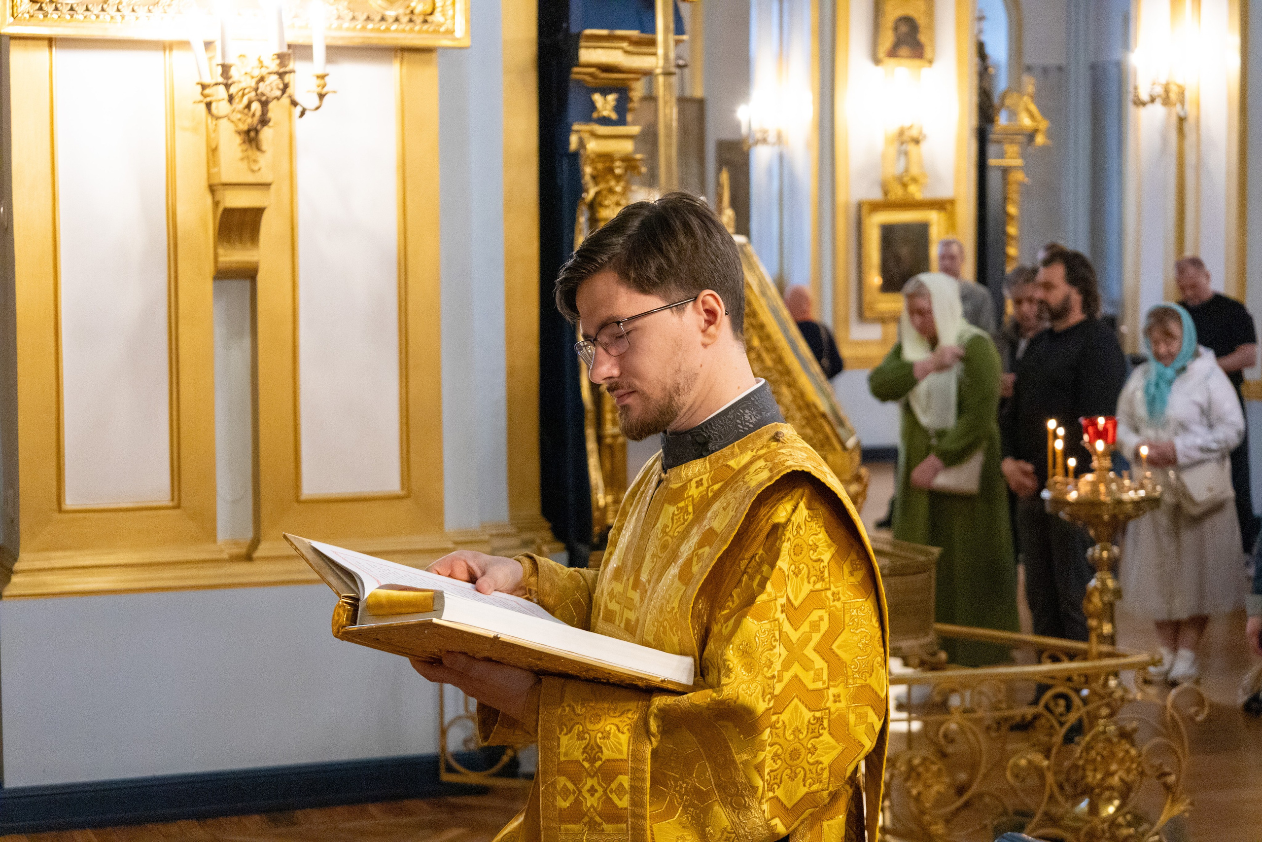 НЕДЕЛЯ 3-Я ПО ПЯТИДЕСЯТНИЦЕ. ВСЕХ СВЯТЫХ САНКТ-ПЕТЕРБУРГСКОЙ МИТРОПОЛИИ. НИКОЛО-БОГОЯВЛЕНСКИЙ МОРСКОЙ СОБОР