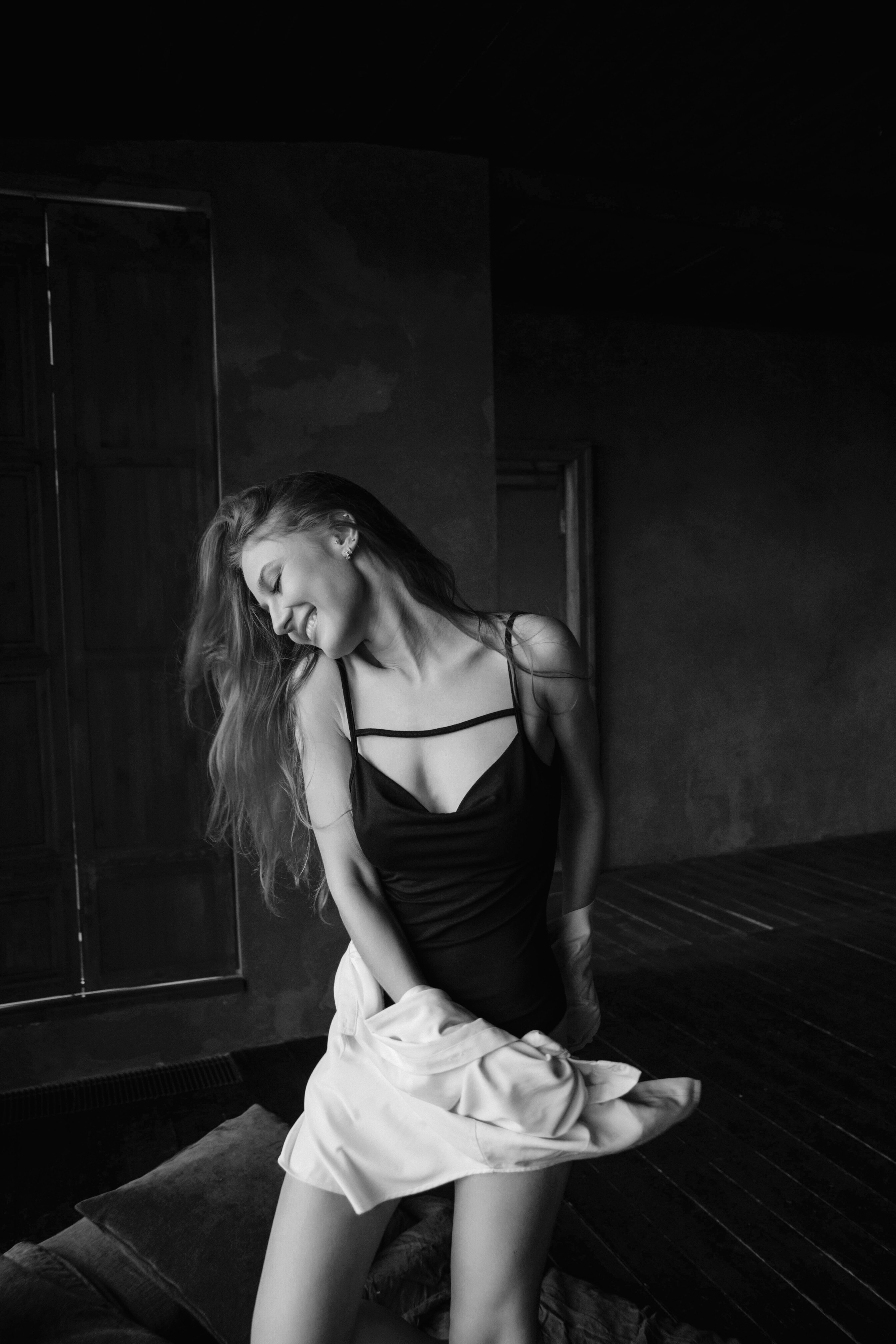 Ирина. Фотосессия в студии, будуар. Фотограф Ксения Третьякова, Санкт-Петербург