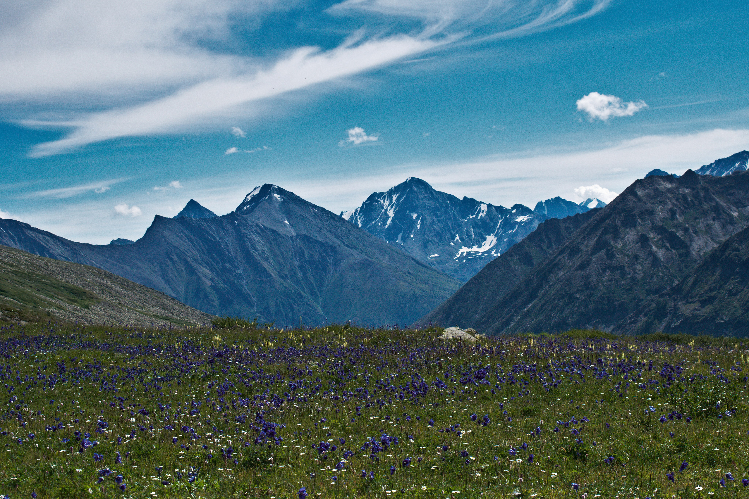 Горное озеро Алла-Аскыр Алтай
