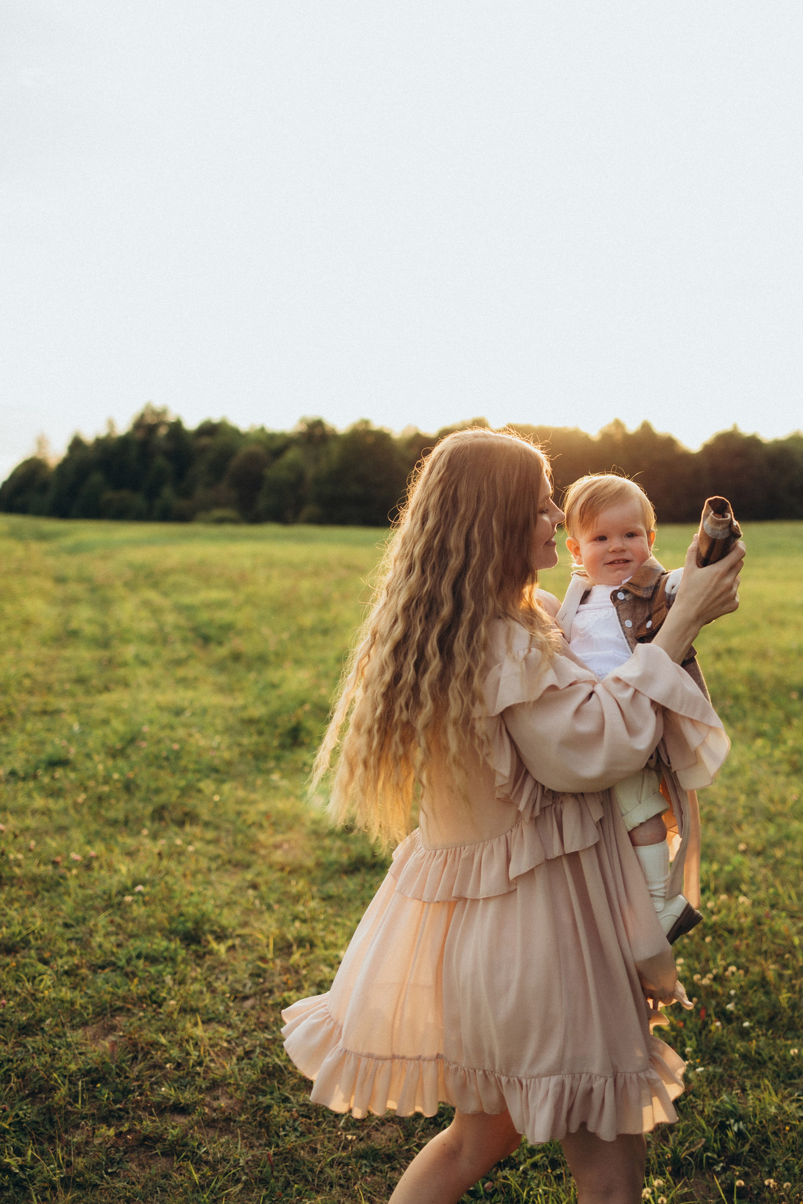 Про маленького Макара, его маму и папу 😊. Фотограф Елена Рябцева