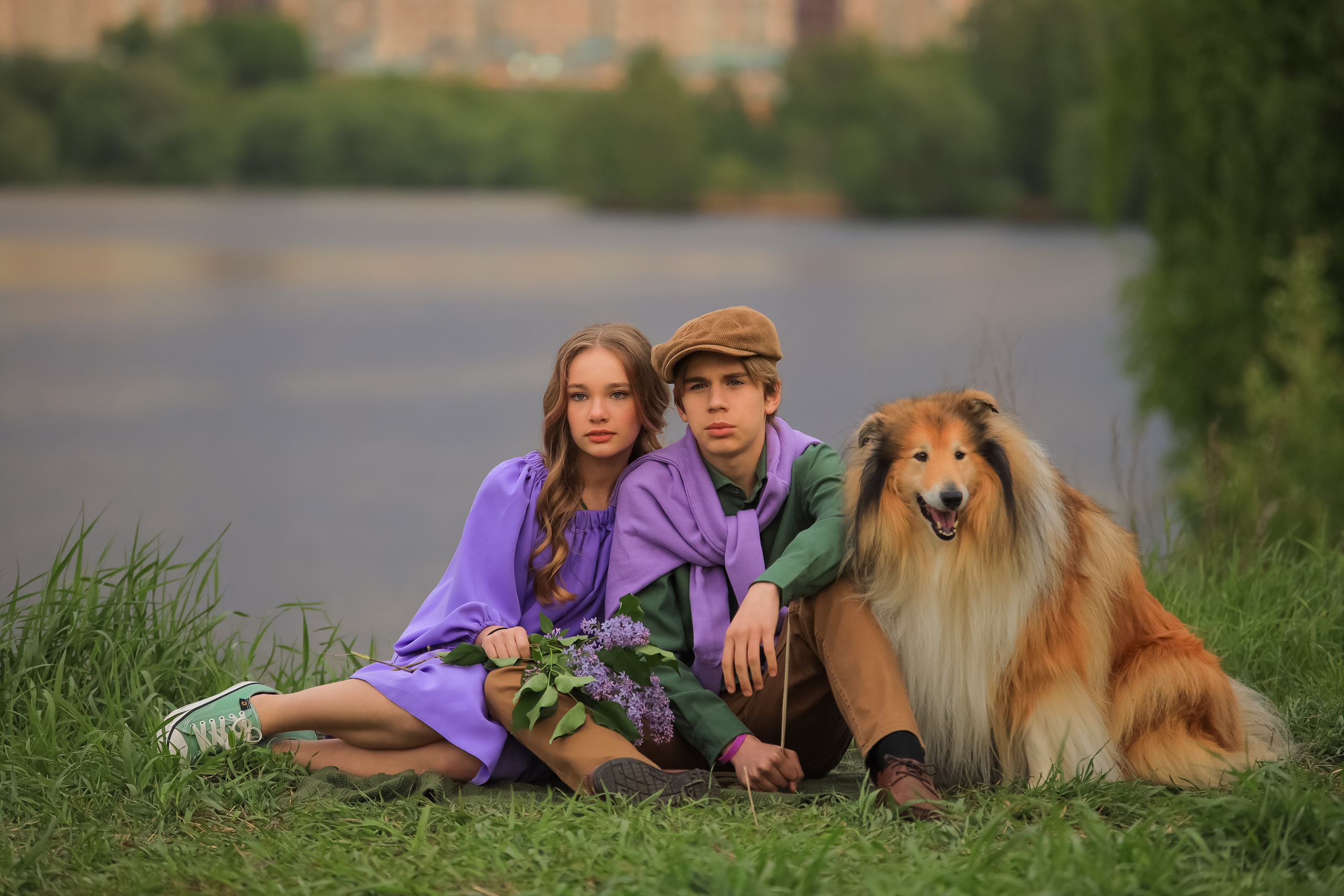 Фотосессия с животными. Семейный и детский фотограф в Москве и Московской области