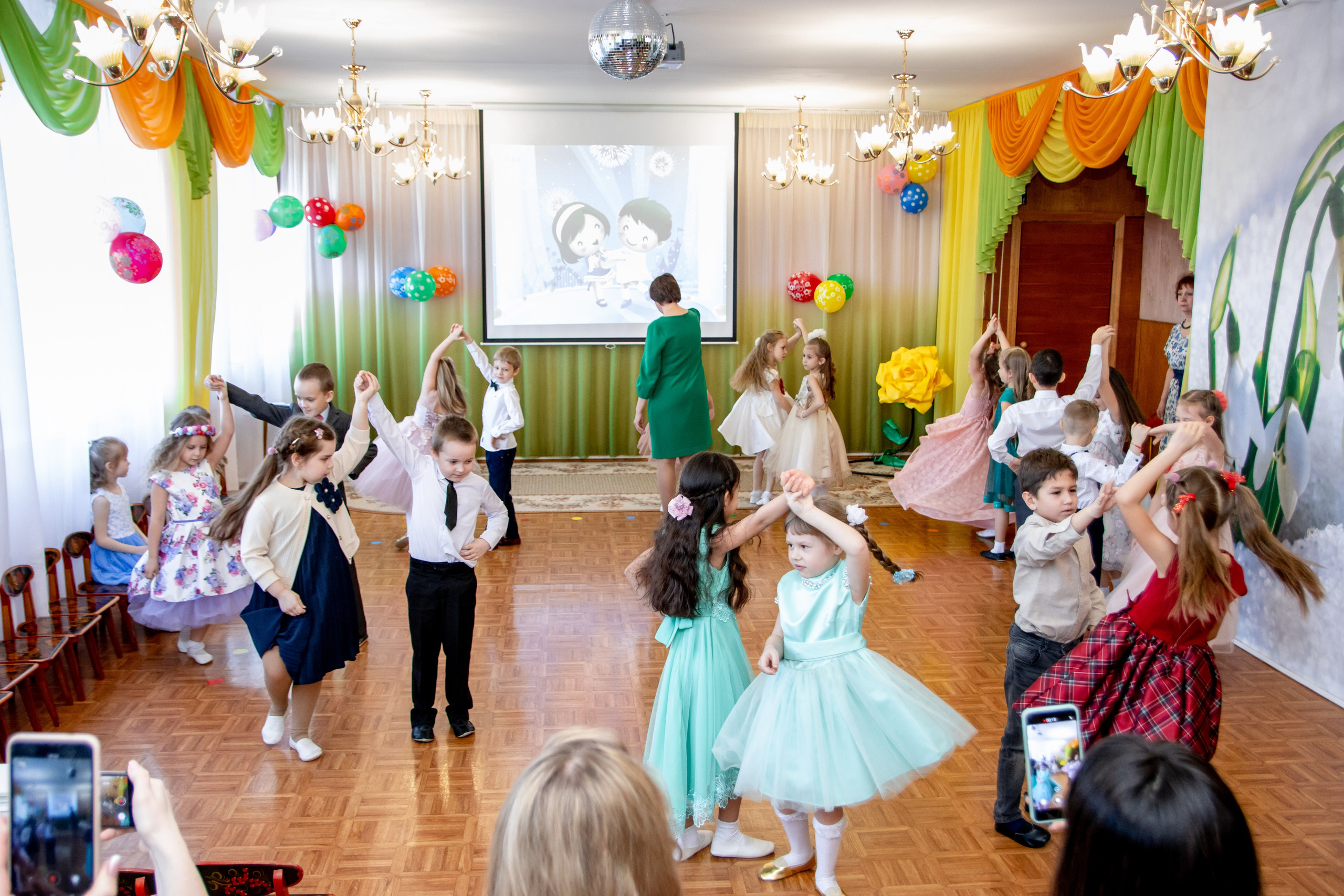 Съемки утренников. Выпускные альбомы в Обнинске