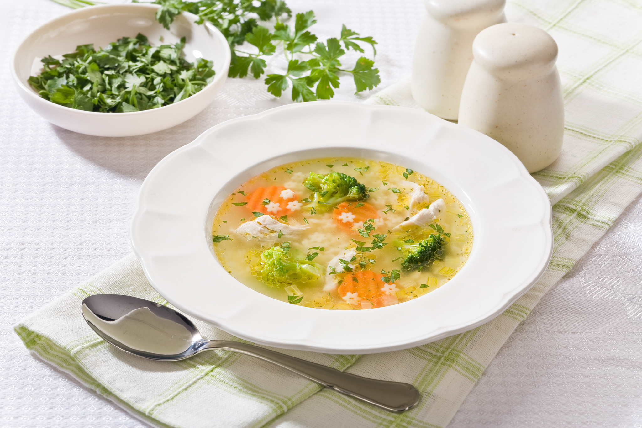 Суп с курицей