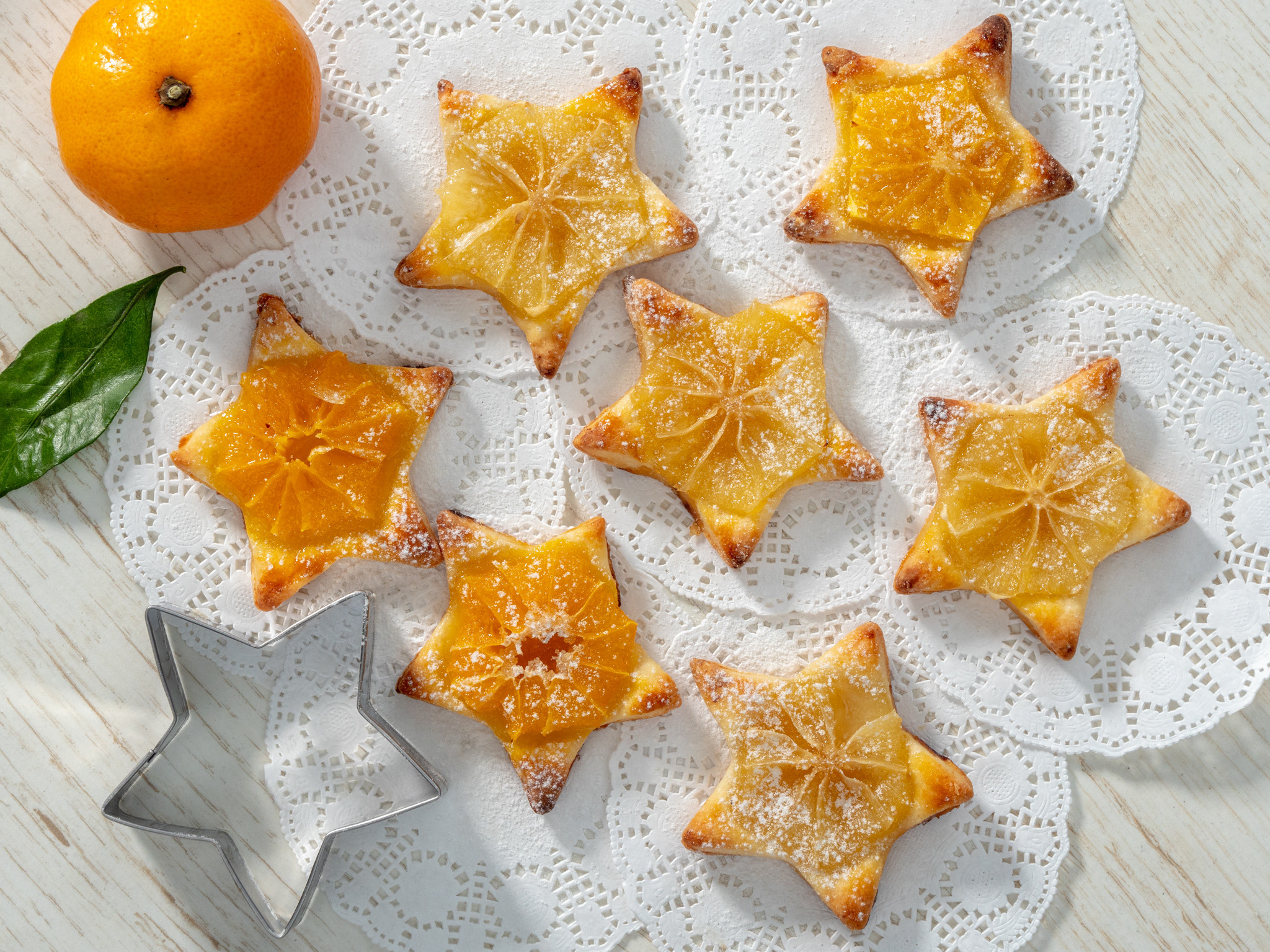 Новогоднее печенье с апельсином