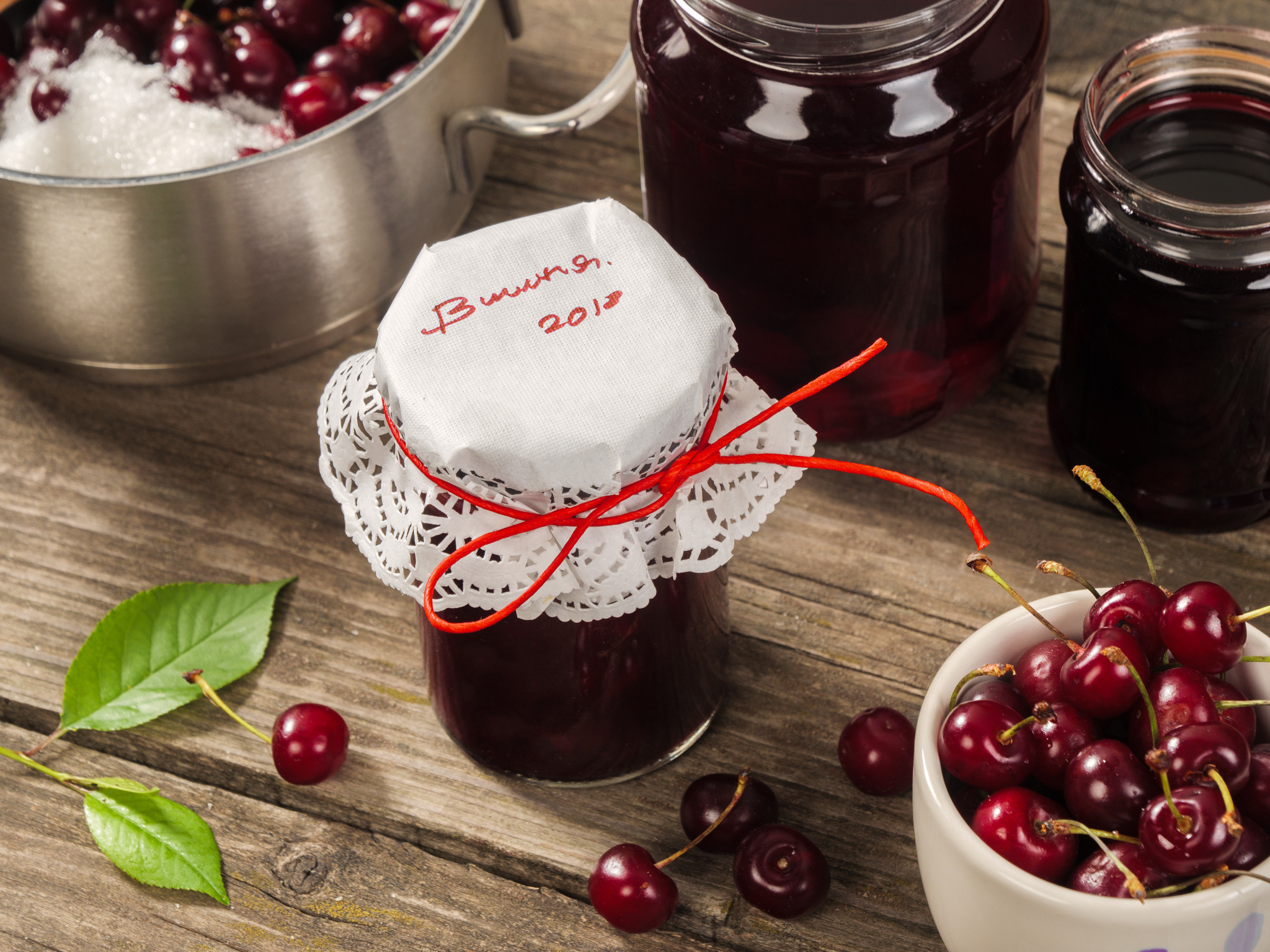 Варенье вишня в шоколаде