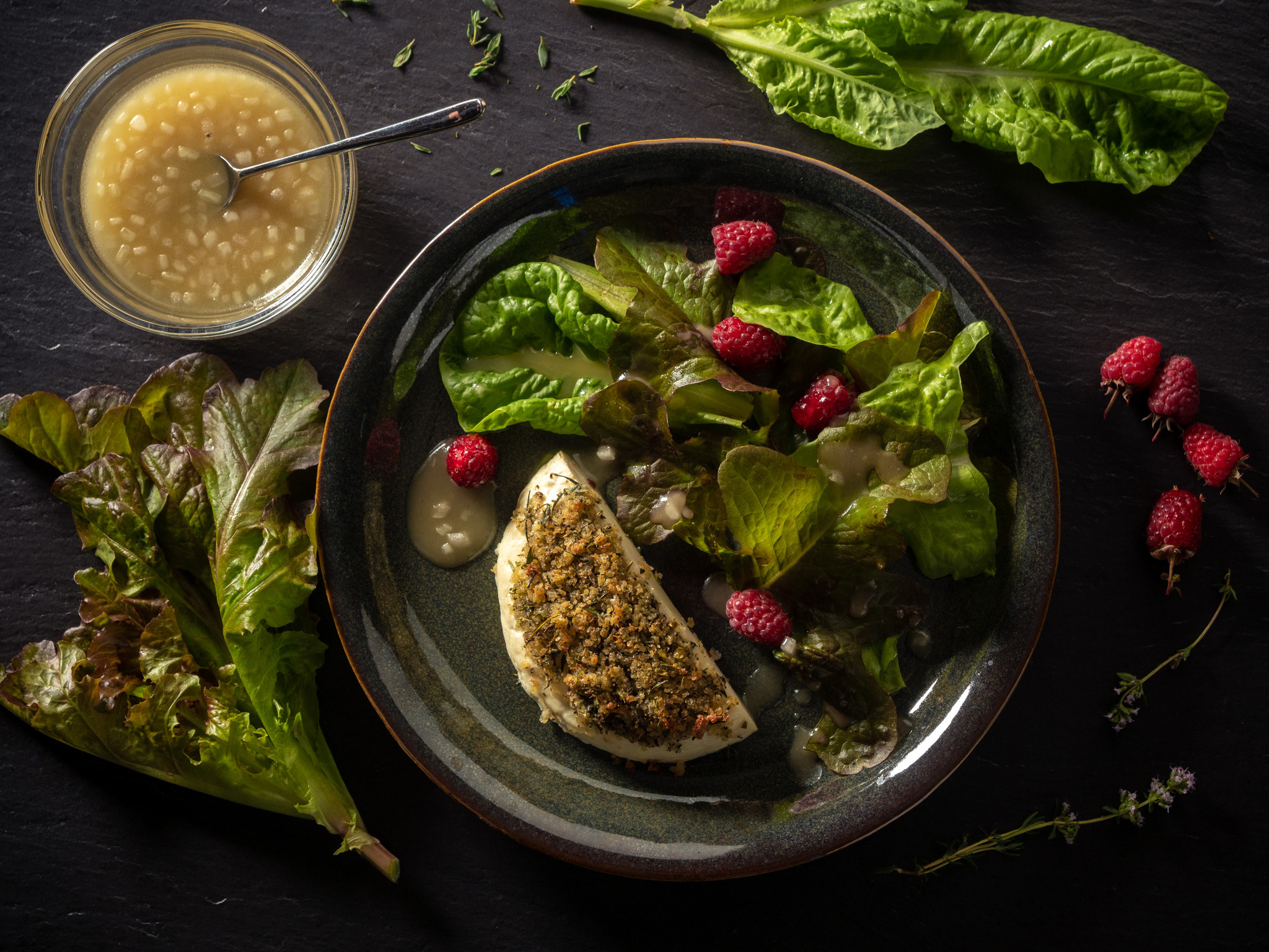 Салат с медовой заправкой