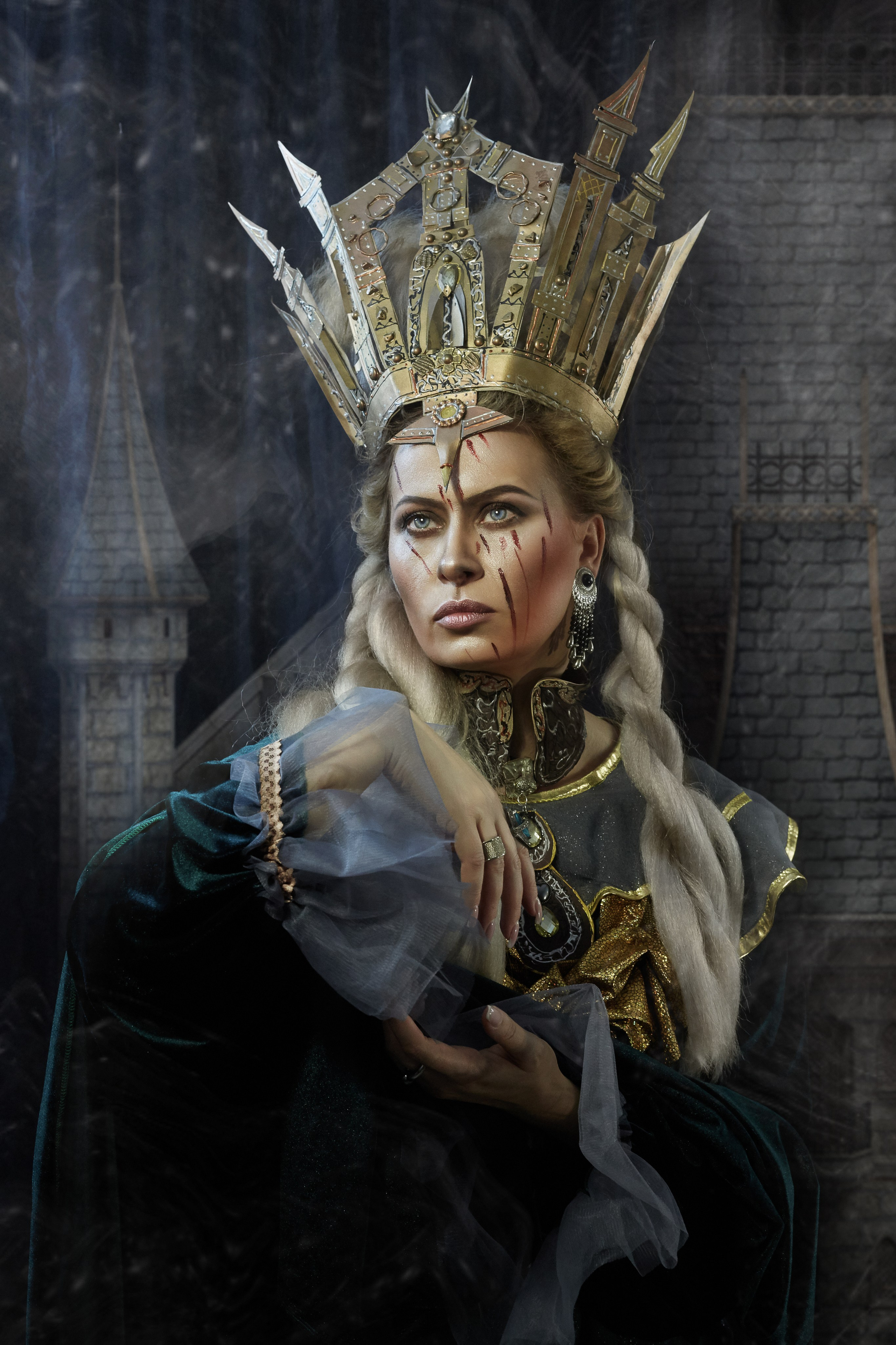 Королева. Без использования нейросети. Свадебный фотограф, портретный фотограф в Москве и Саратове Оксана Анциферова