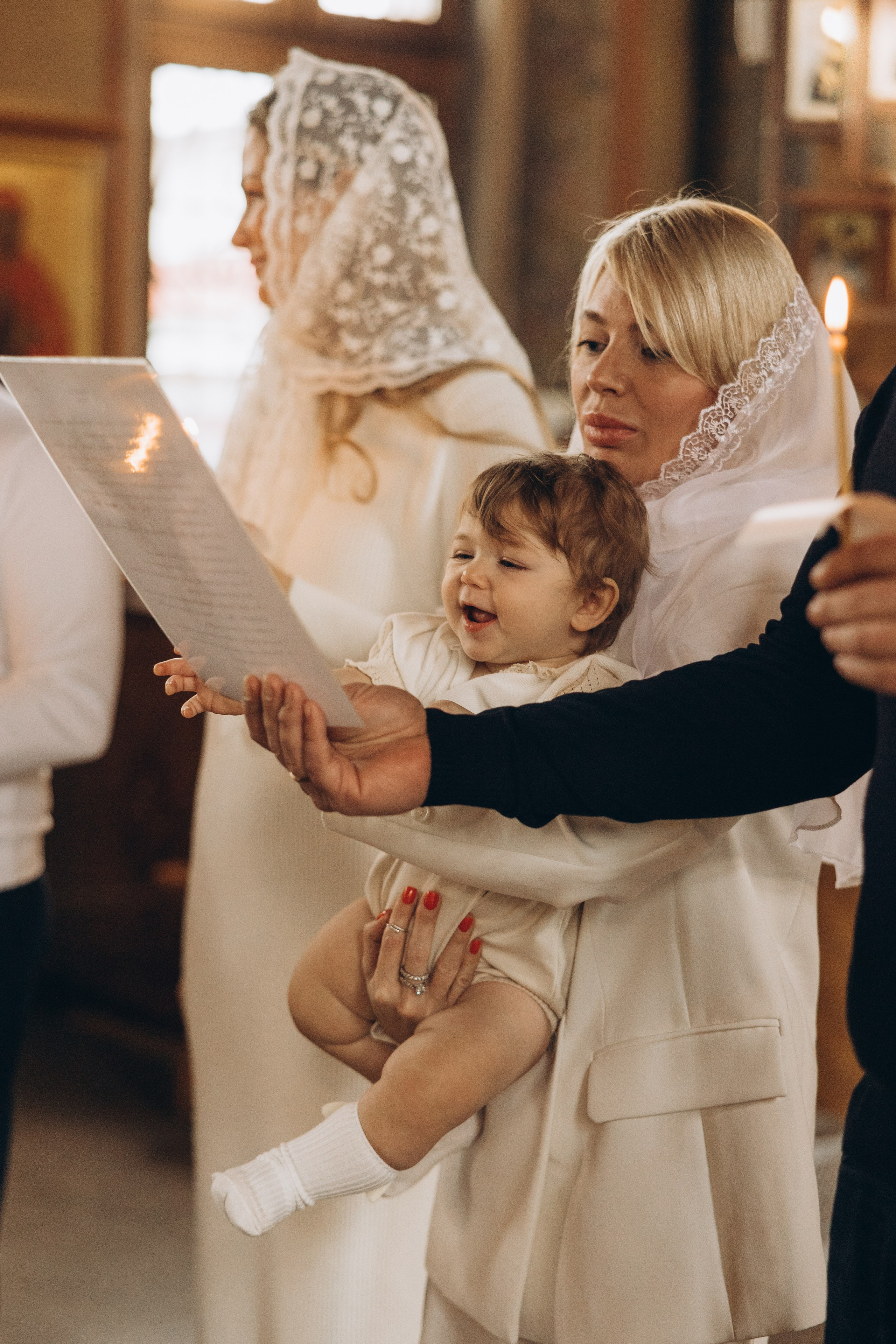 Крещение Дианы. Семейный фотограф в Москве Виктория Ястребинская