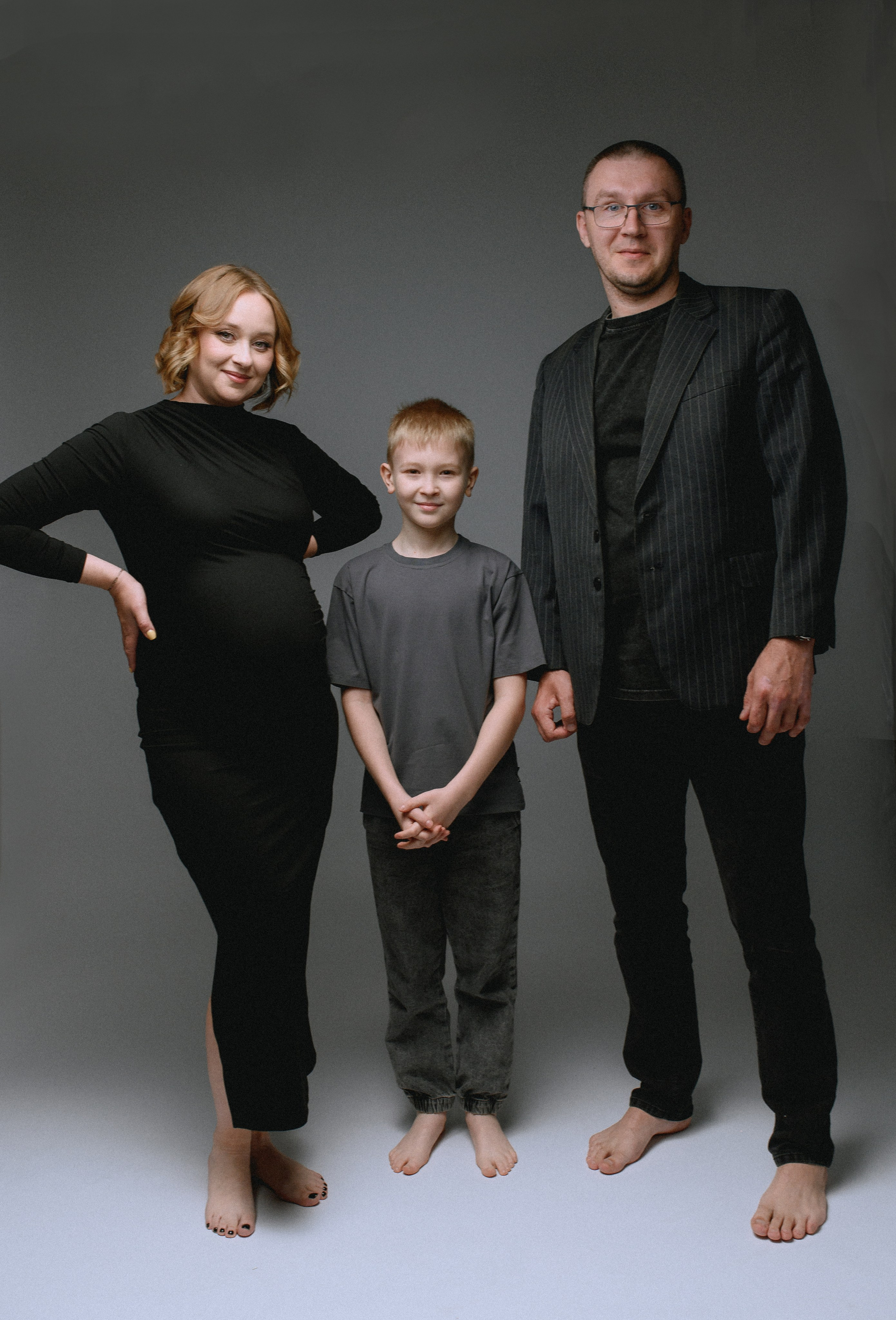 В ожидании с семьей. Фотограф Котова Валентина