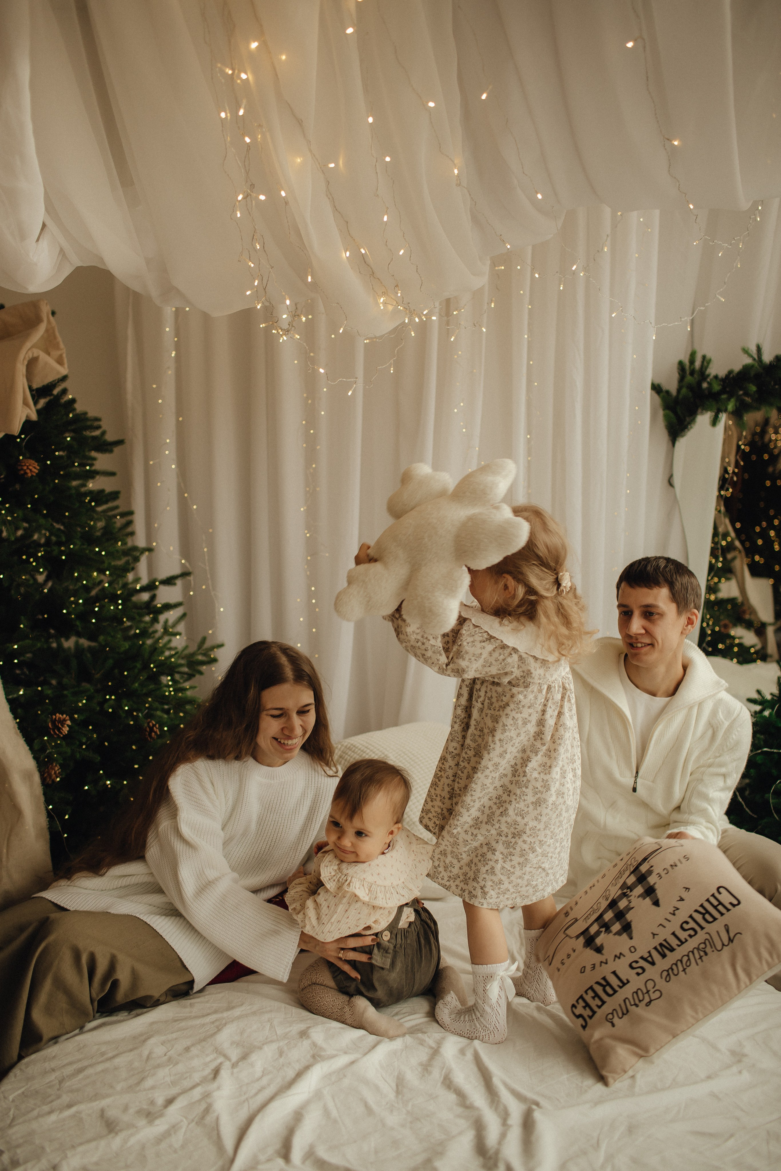Ольга с семьёй. Семейный фотограф в Москве и Московской области Лазутина Валентина