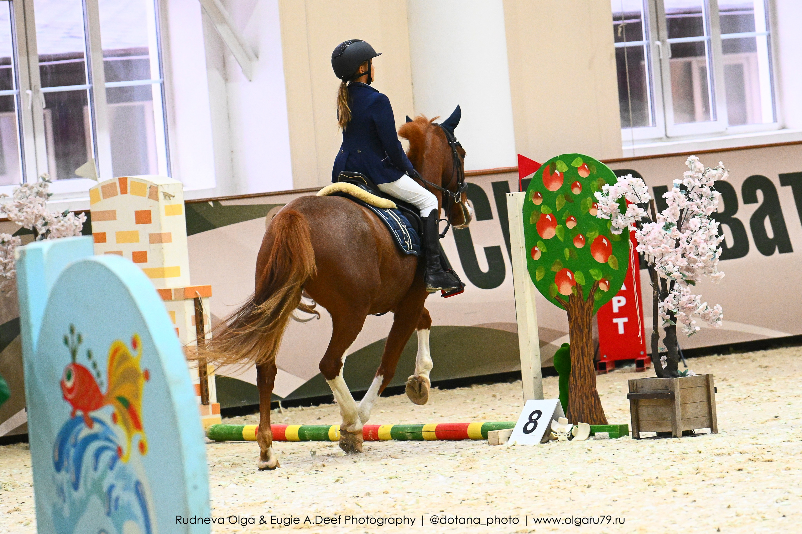 17-19 ОКТЯБРЯ 2025 Г — ХРУСТАЛЬНЫЙ ПОНИ (2-ЭТАП). ТУРНИРНАЯ КОННАЯ ФОТОГРАФИЯ, Руднева Ольга и Евгений Адеев